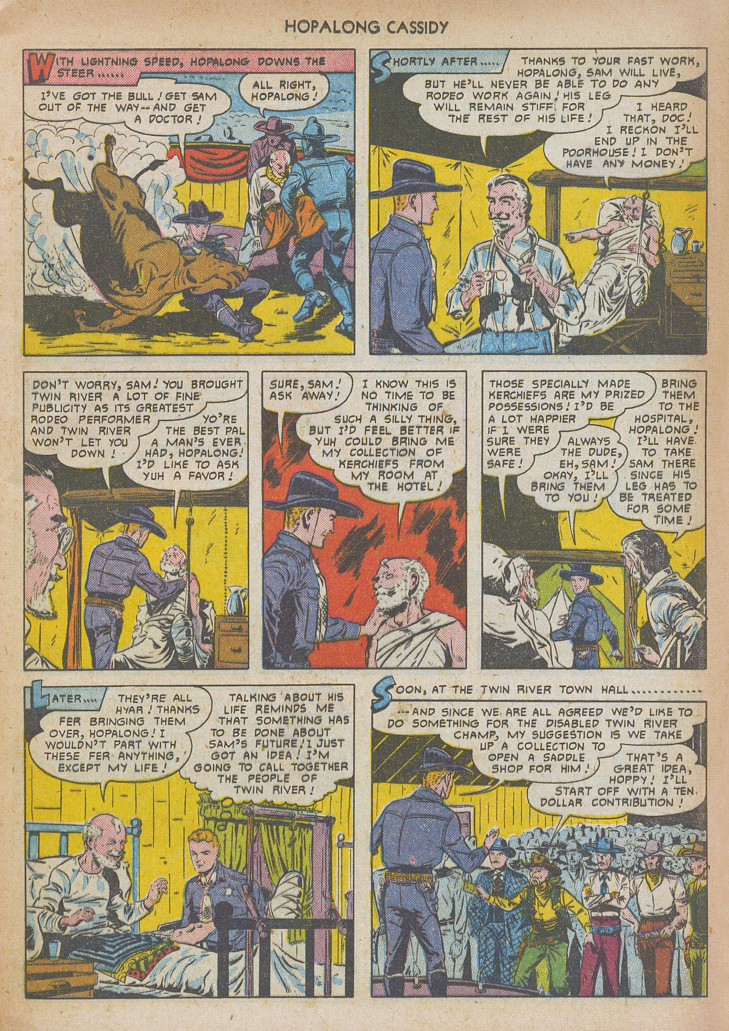Read online Hopalong Cassidy comic -  Issue #53 - 17