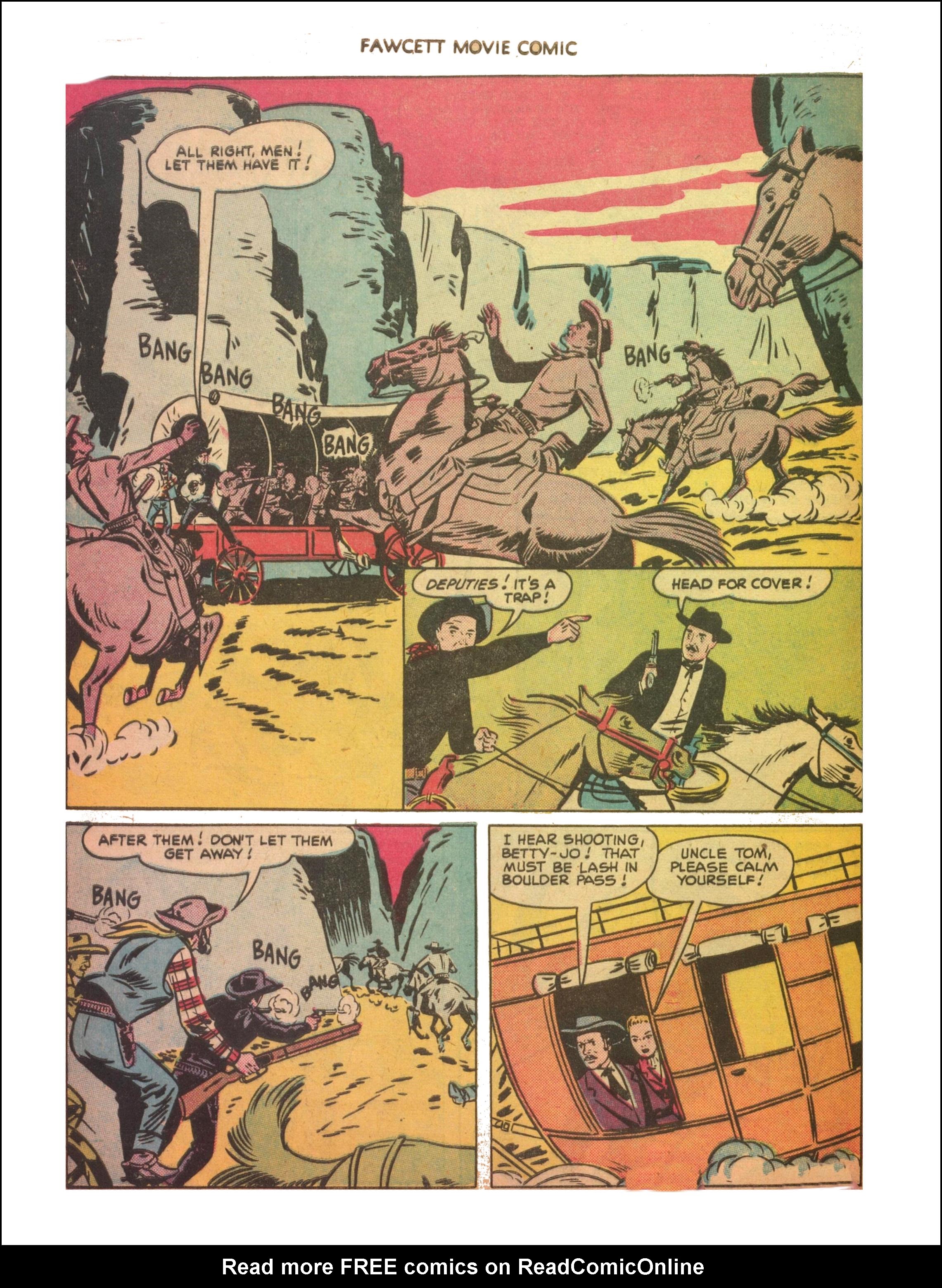 Read online Fawcett Movie Comic comic -  Issue #11 - 27