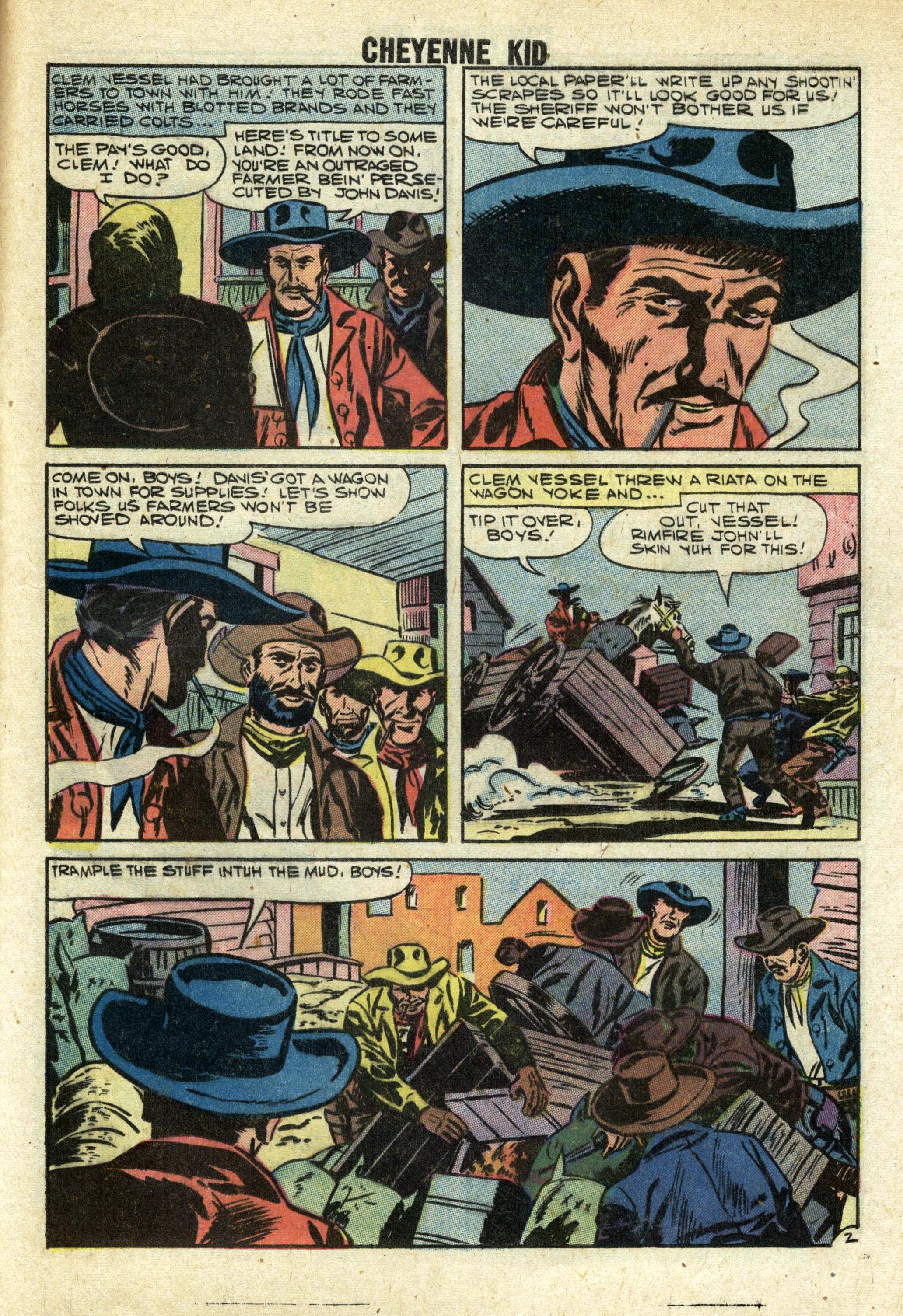 Read online Cheyenne Kid comic -  Issue #14 - 29