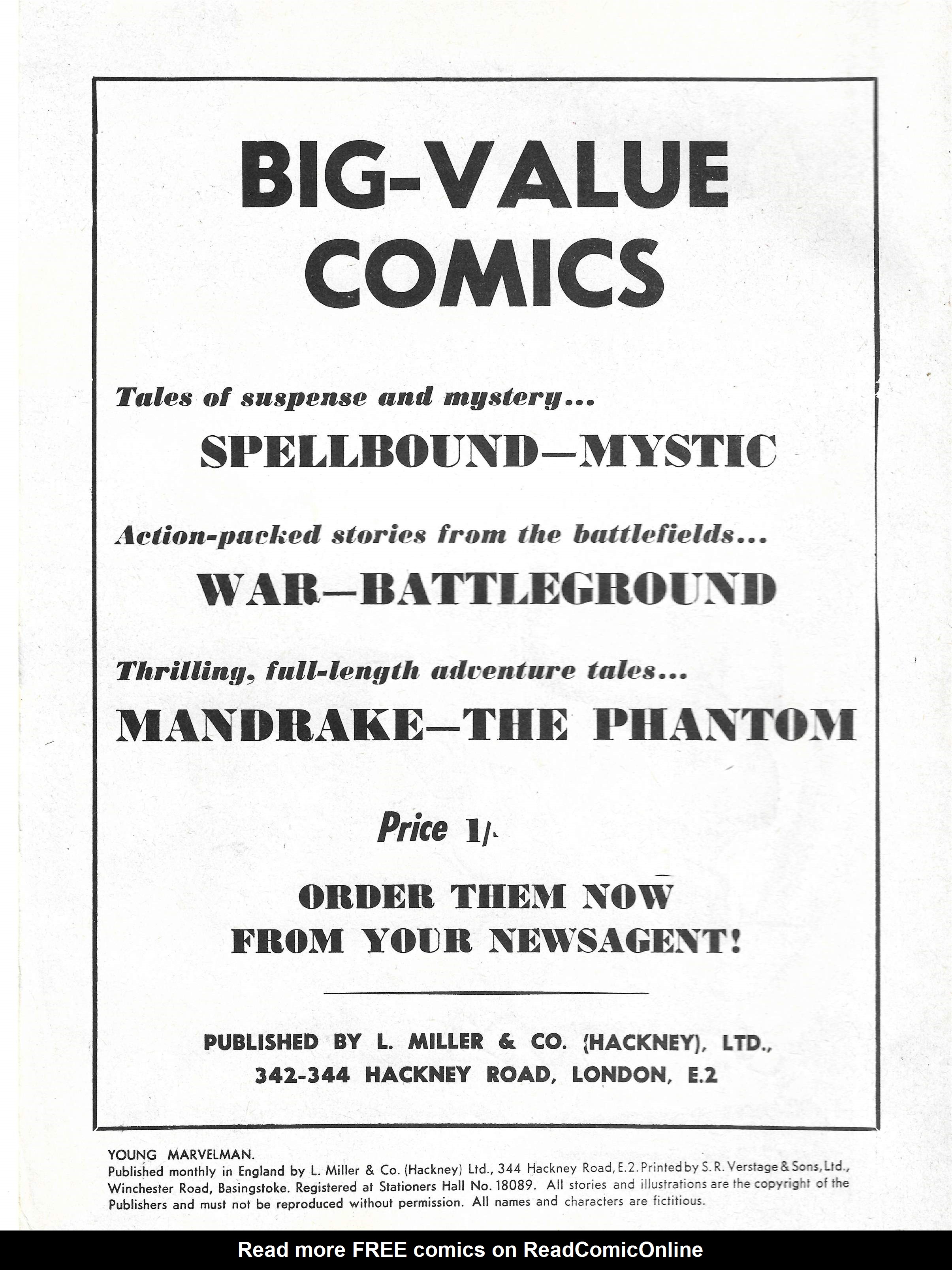 Read online Young Marvelman comic -  Issue #357 - 2