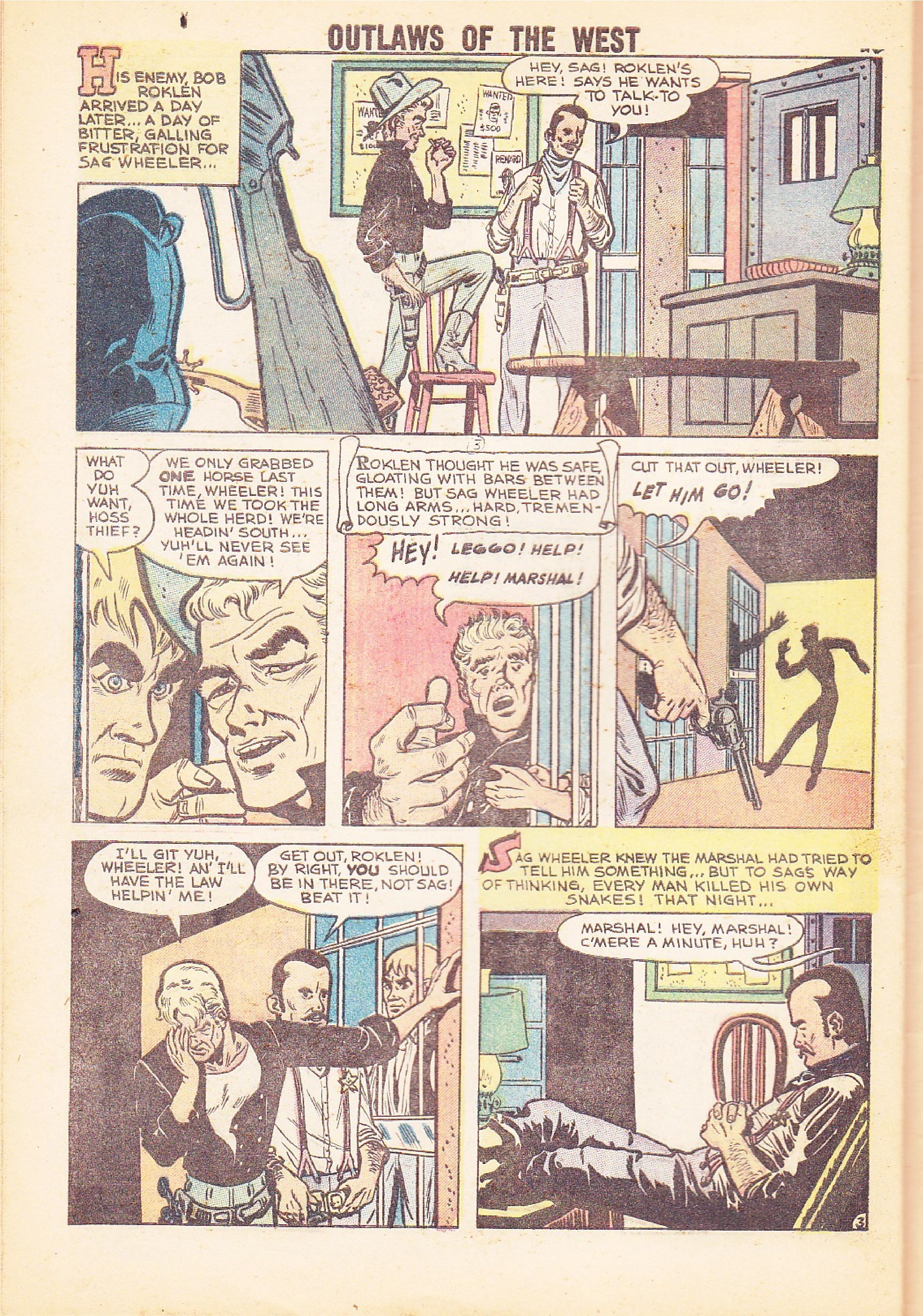 Read online Outlaws of the West comic -  Issue #20 - 29