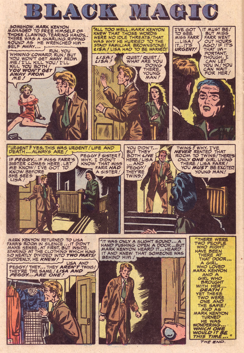 Read online Black Magic (1973) comic -  Issue #6 - 21