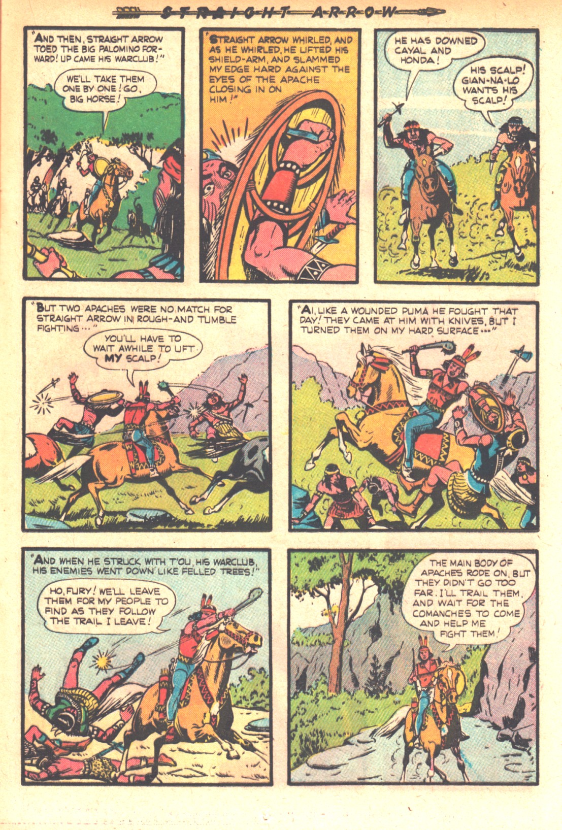 Read online Straight Arrow comic -  Issue #20 - 15