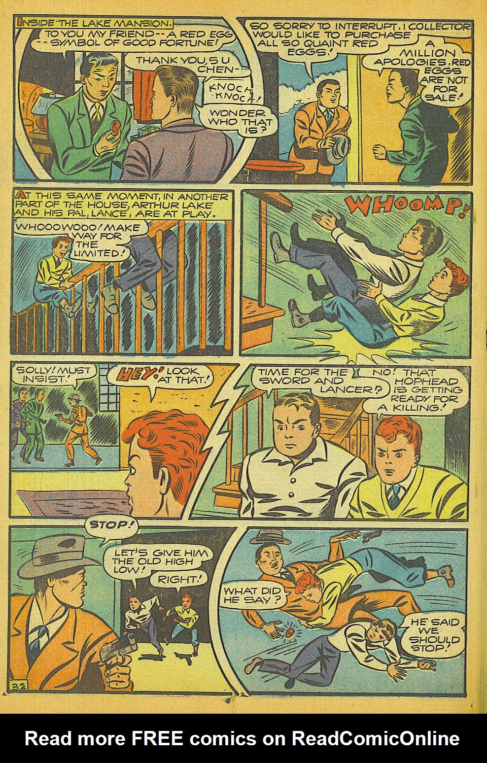 Read online Super-Mystery Comics comic -  Issue #17 - 32