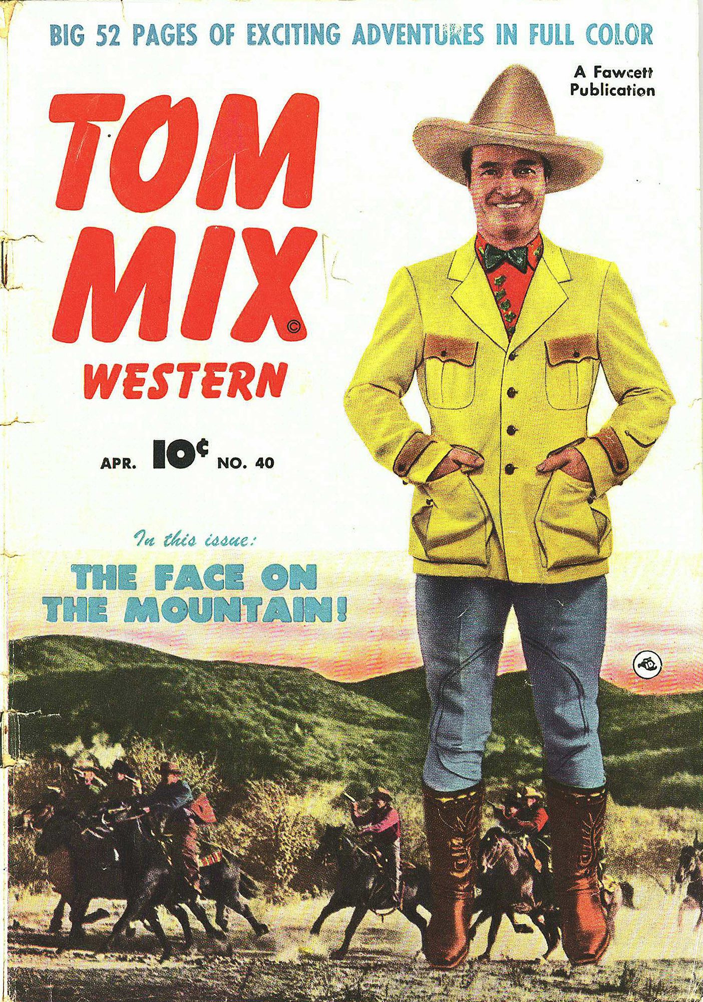 Read online Tom Mix Western (1948) comic -  Issue #40 - 1