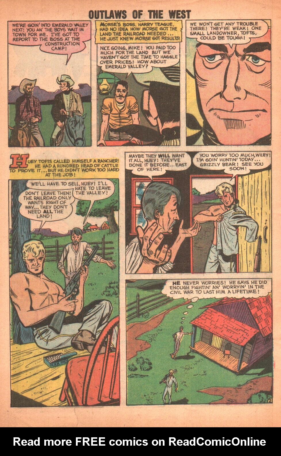 Read online Outlaws of the West comic -  Issue #21 - 5