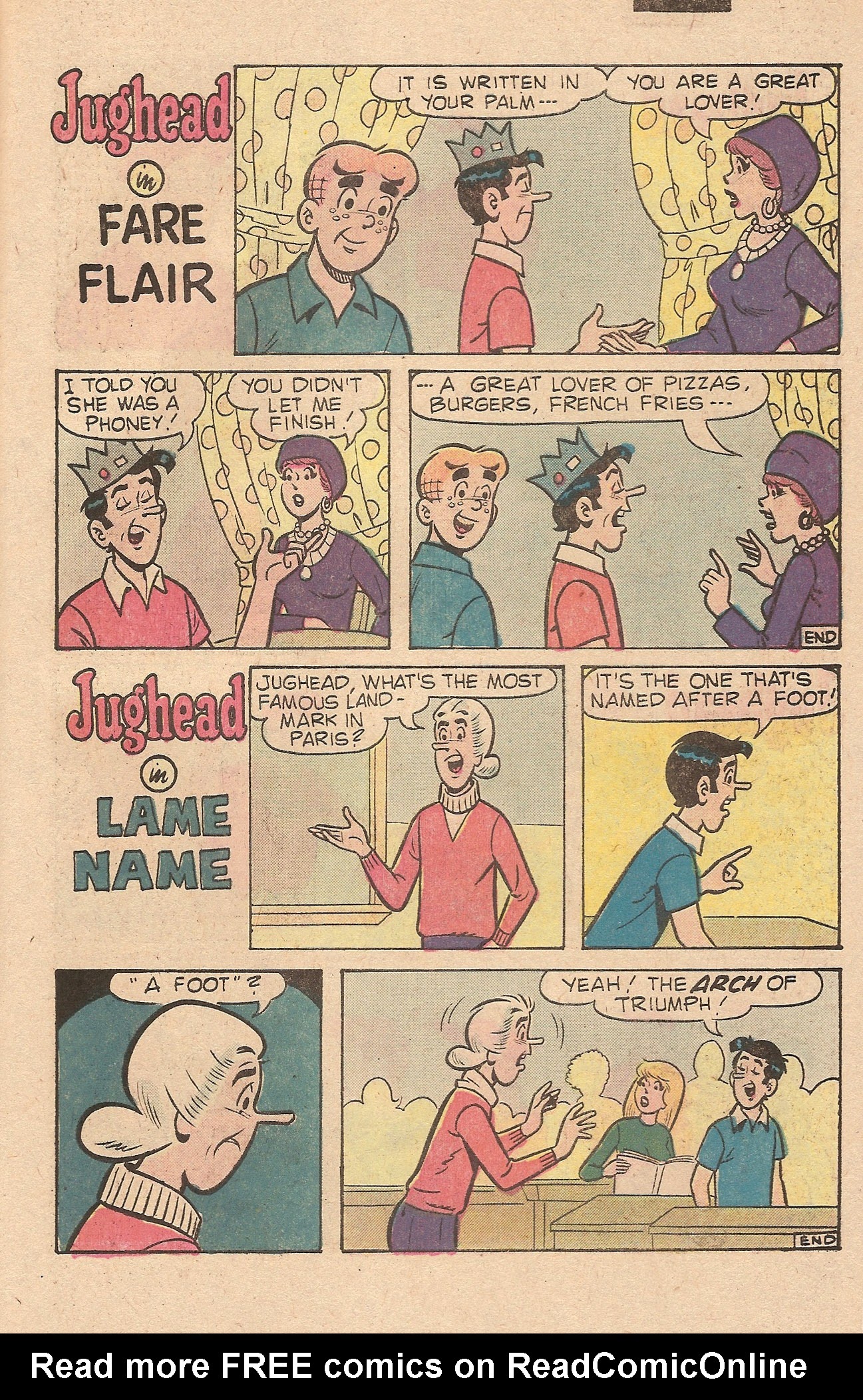Read online Jughead's Jokes comic -  Issue #71 - 31
