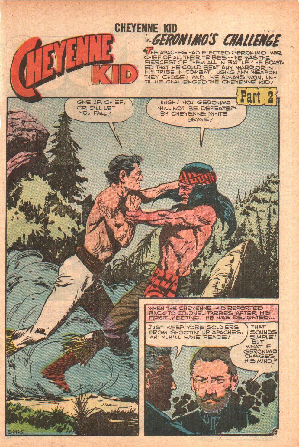 Read online Cheyenne Kid comic -  Issue #11 - 37