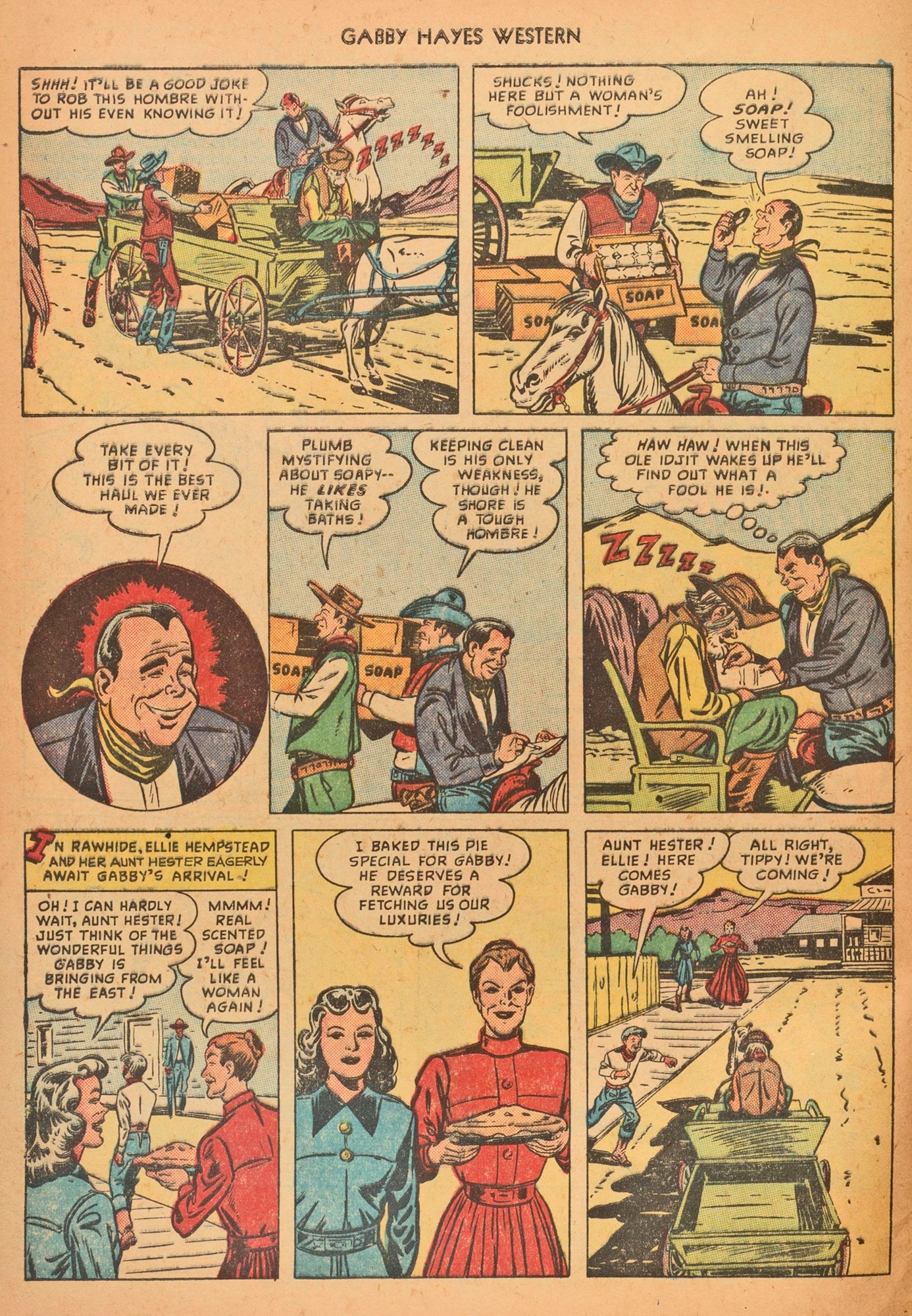 Read online Gabby Hayes Western comic -  Issue #12 - 4