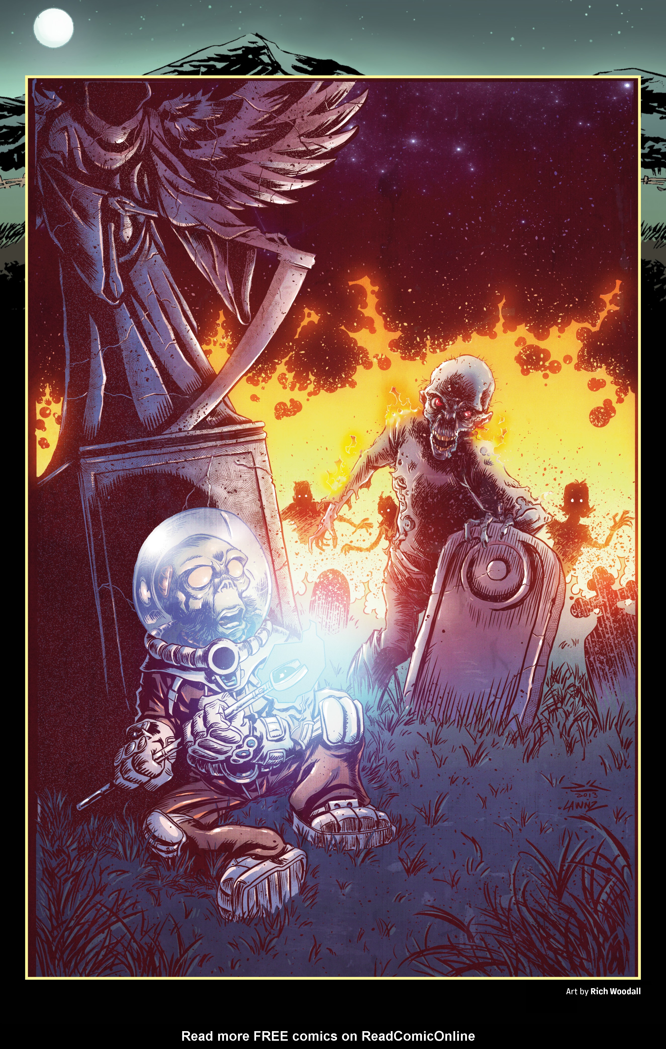 Read online The Colonized: Zombies vs. Aliens comic -  Issue # TPB - 94