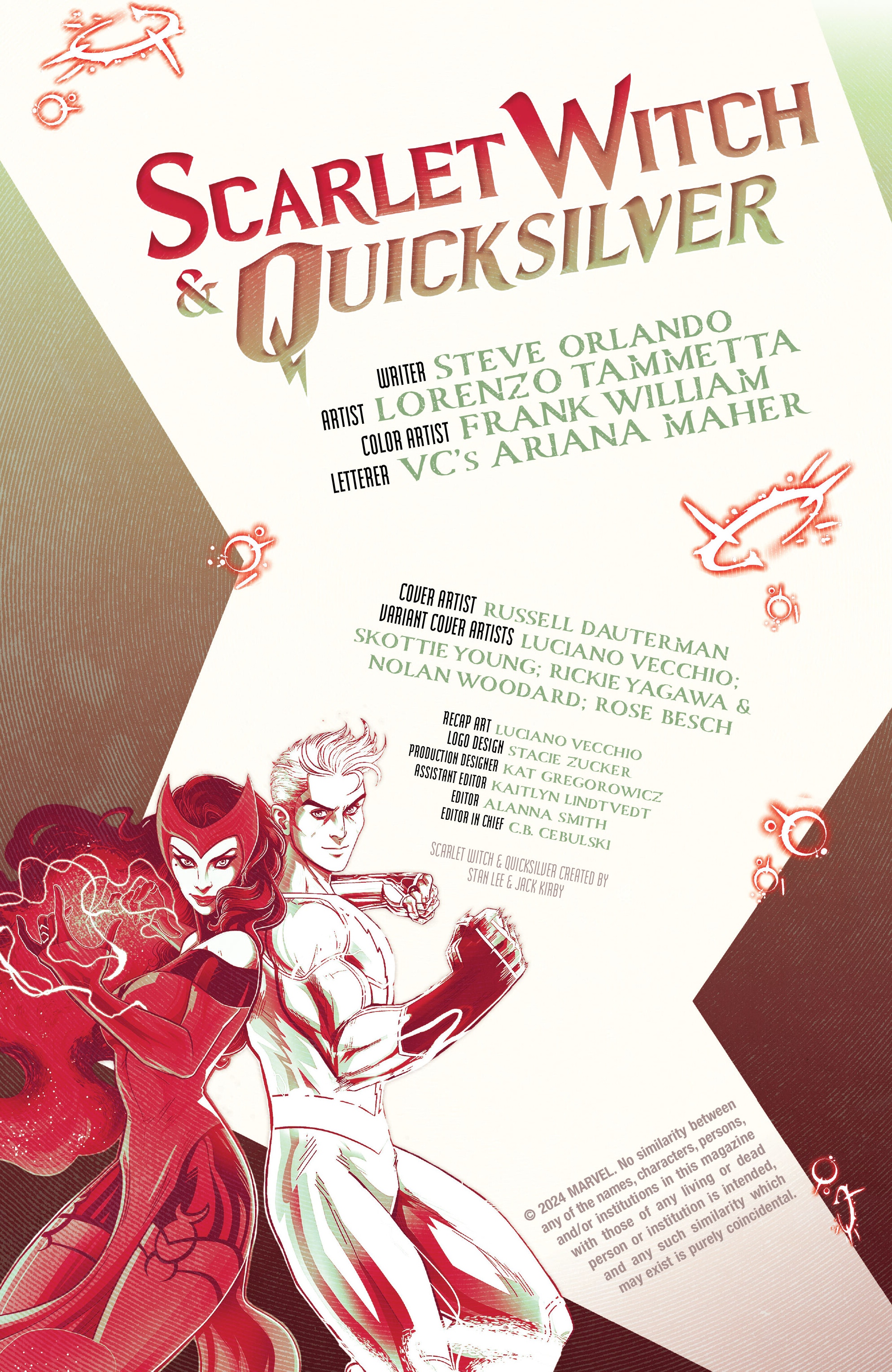 Read online Scarlet Witch & Quicksilver comic -  Issue #1 - 2