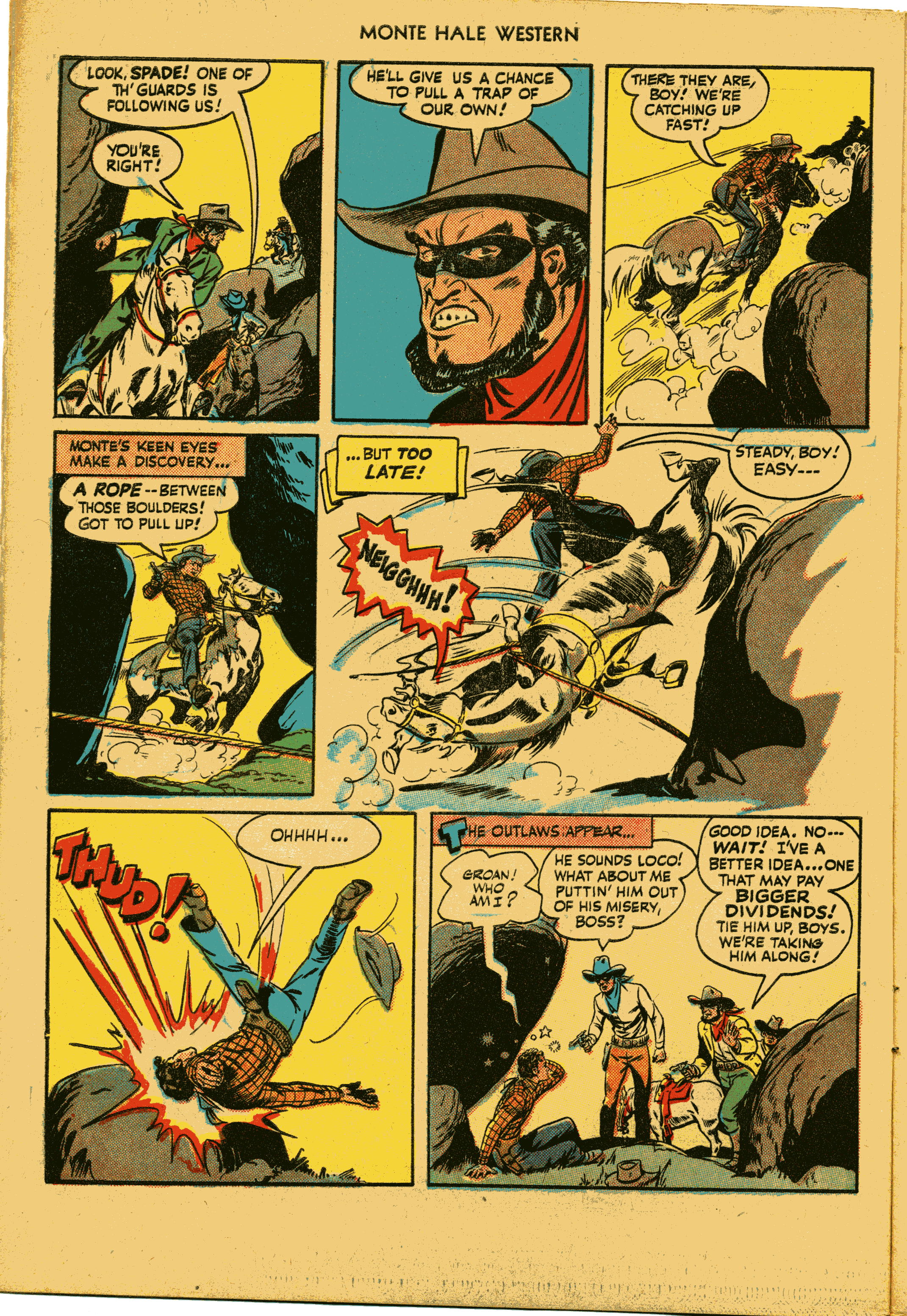 Read online Monte Hale Western comic -  Issue #31 - 6