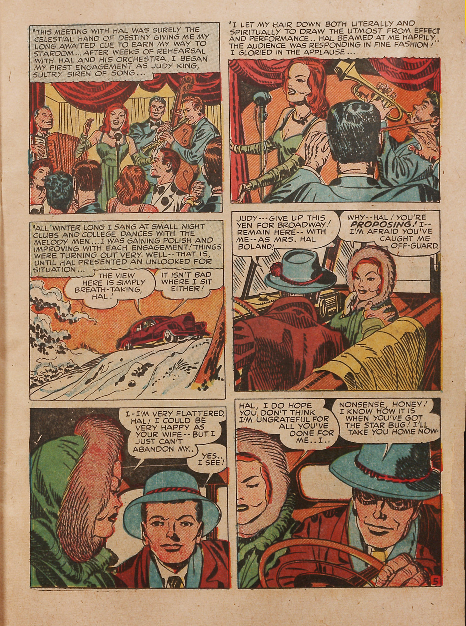 Read online Young Love (1949) comic -  Issue #2 - 7