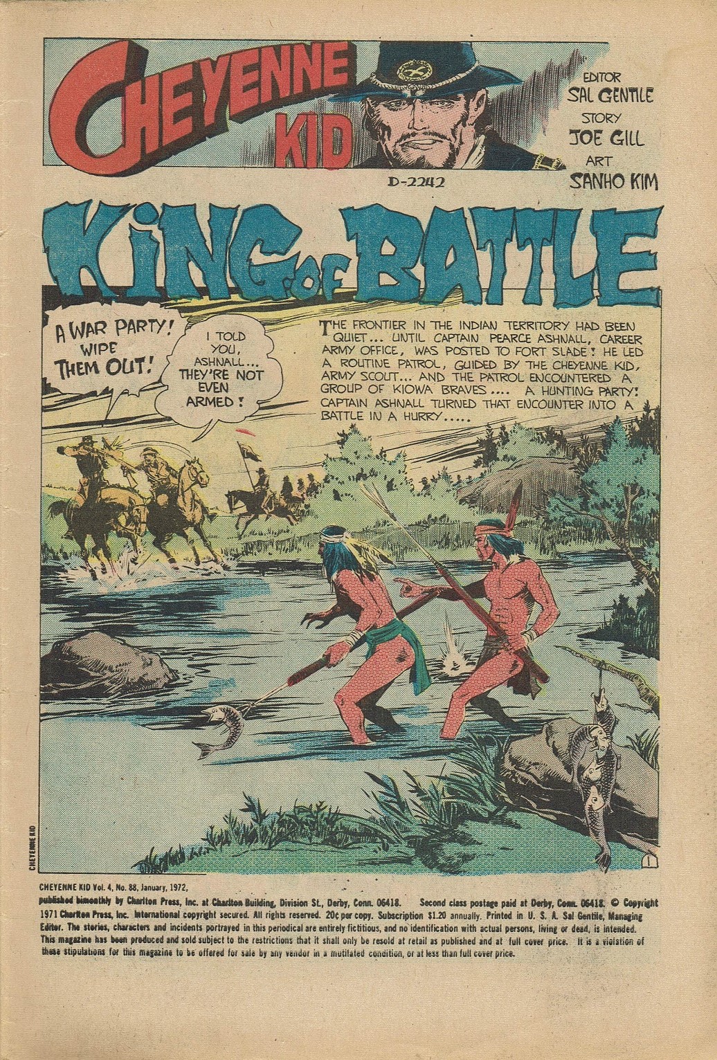 Read online Cheyenne Kid comic -  Issue #88 - 3