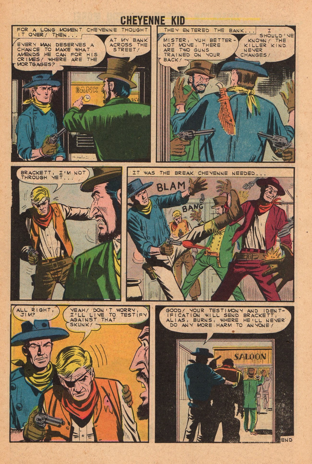 Read online Cheyenne Kid comic -  Issue #40 - 10