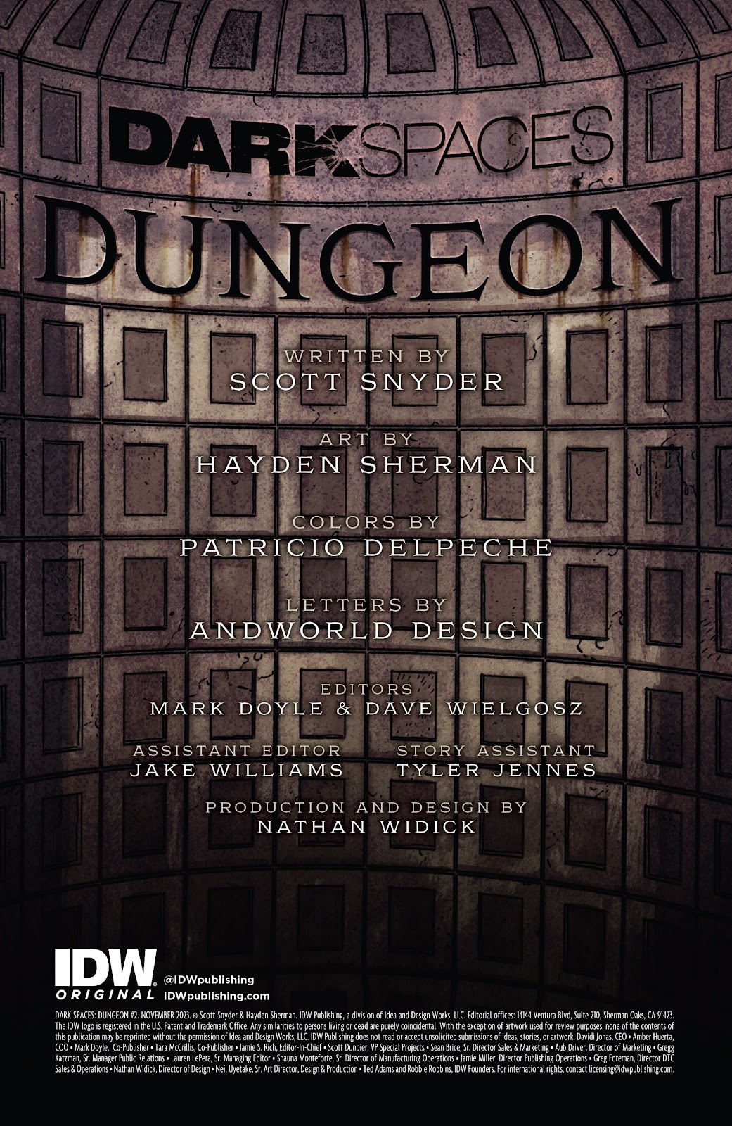 Dark Spaces: Dungeon issue 2 - Page 2
