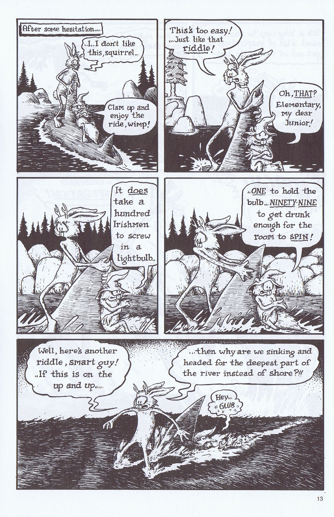 Read online Tales Of The Jackalope comic -  Issue #2 - 15