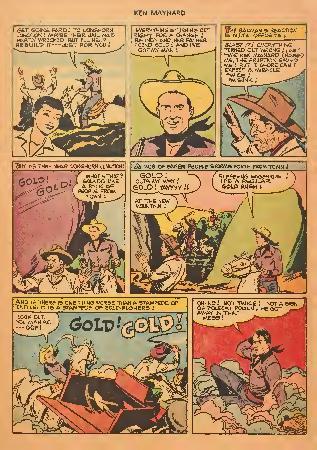 Read online Ken Maynard Western comic -  Issue #8 - 21