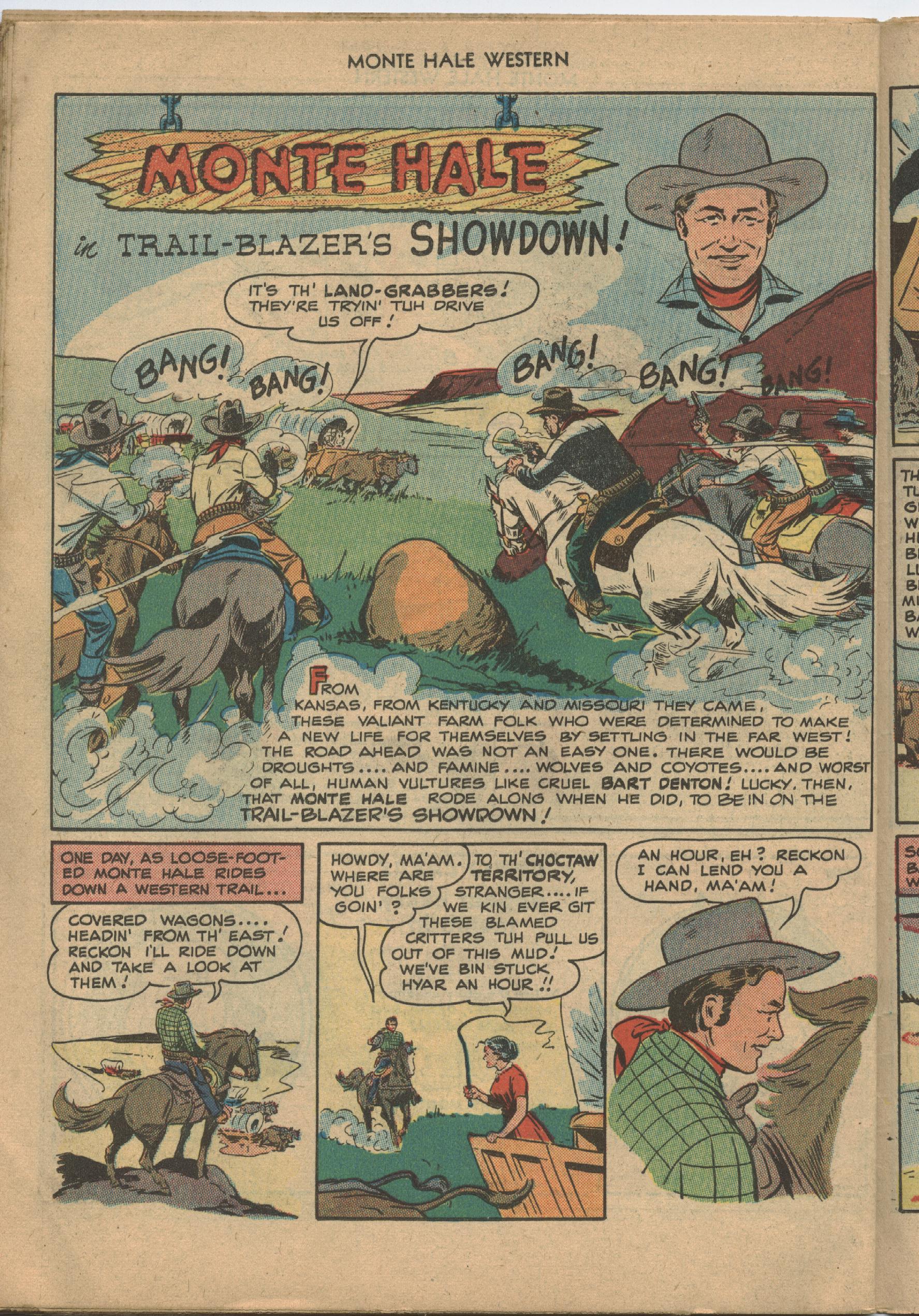 Read online Monte Hale Western comic -  Issue #29 - 42