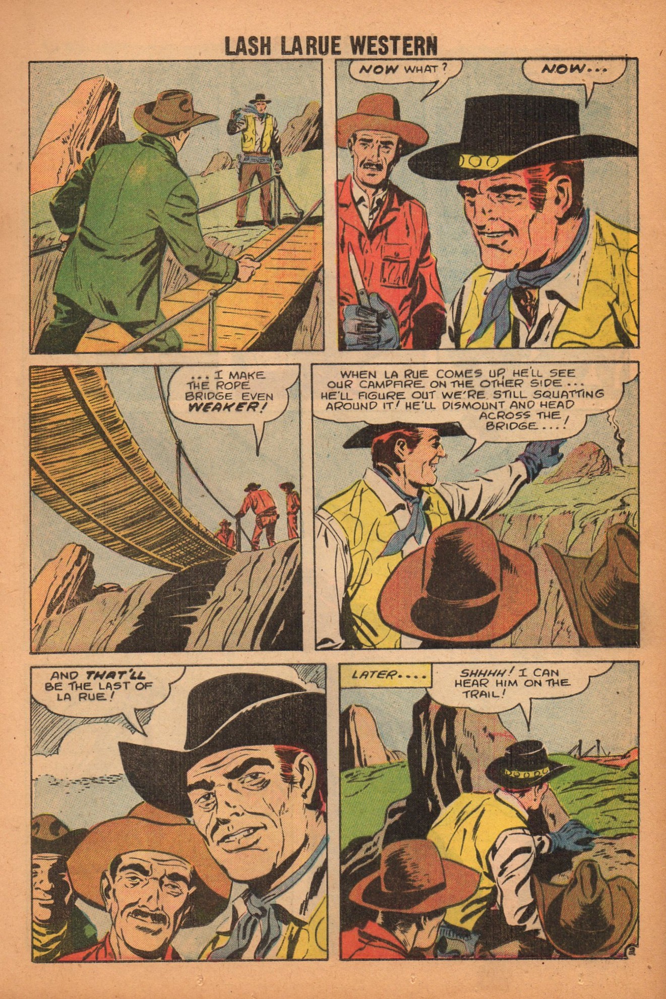 Read online Lash Larue Western (1949) comic -  Issue #71 - 14