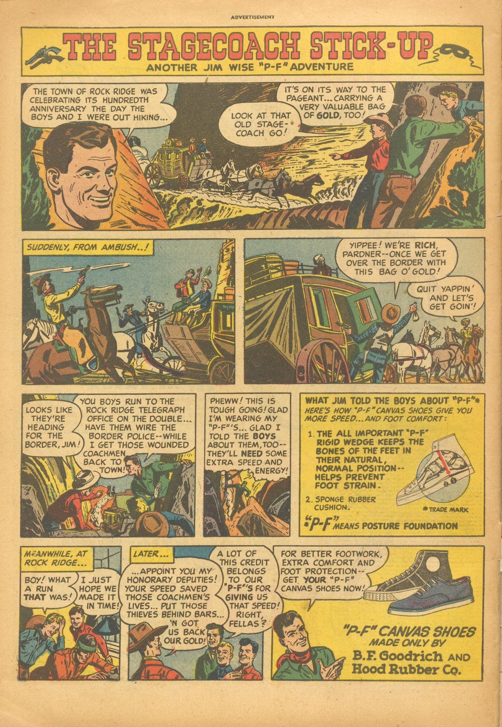 Read online Tom Mix Western (1948) comic -  Issue #30 - 34