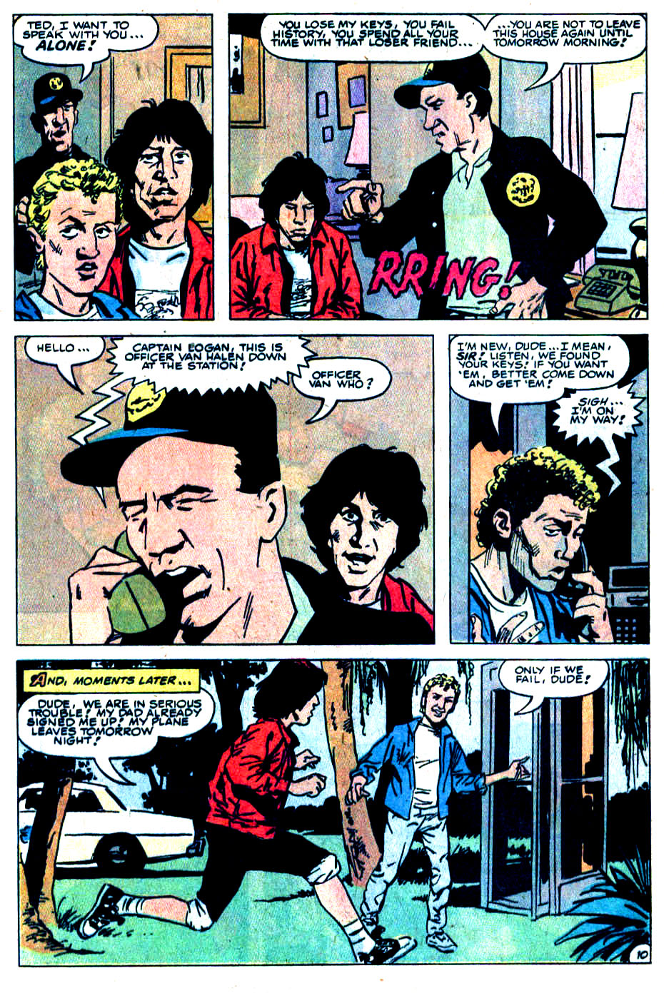 Read online Bill & Ted's Excellent Adventure comic -  Issue # Full - 10