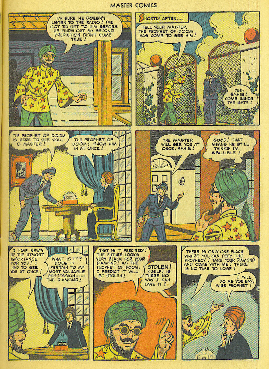 Read online Master Comics comic -  Issue #109 - 8