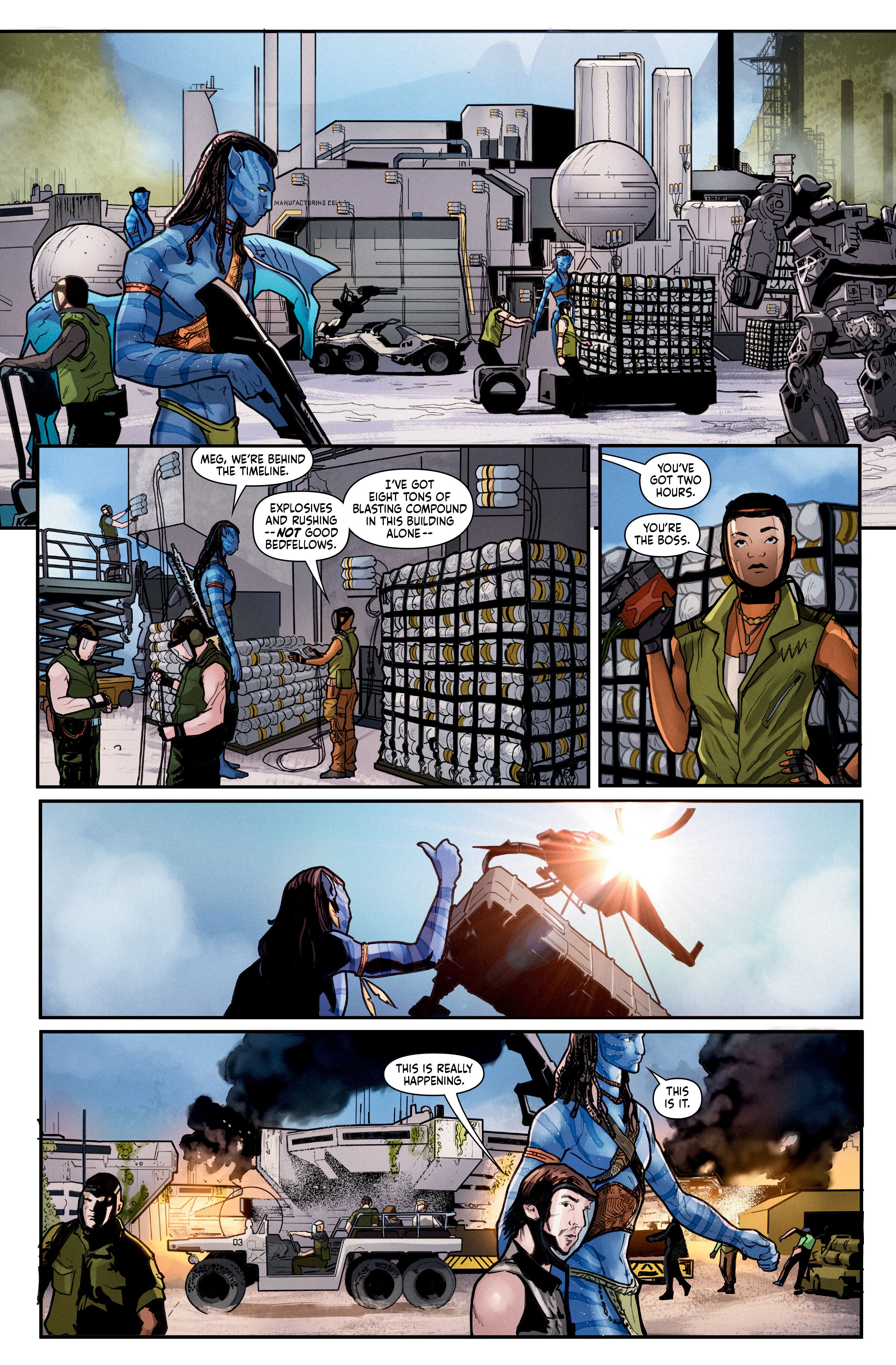 Read online Avatar: The High Ground comic -  Issue # _Library Edition (Part 1) - 91