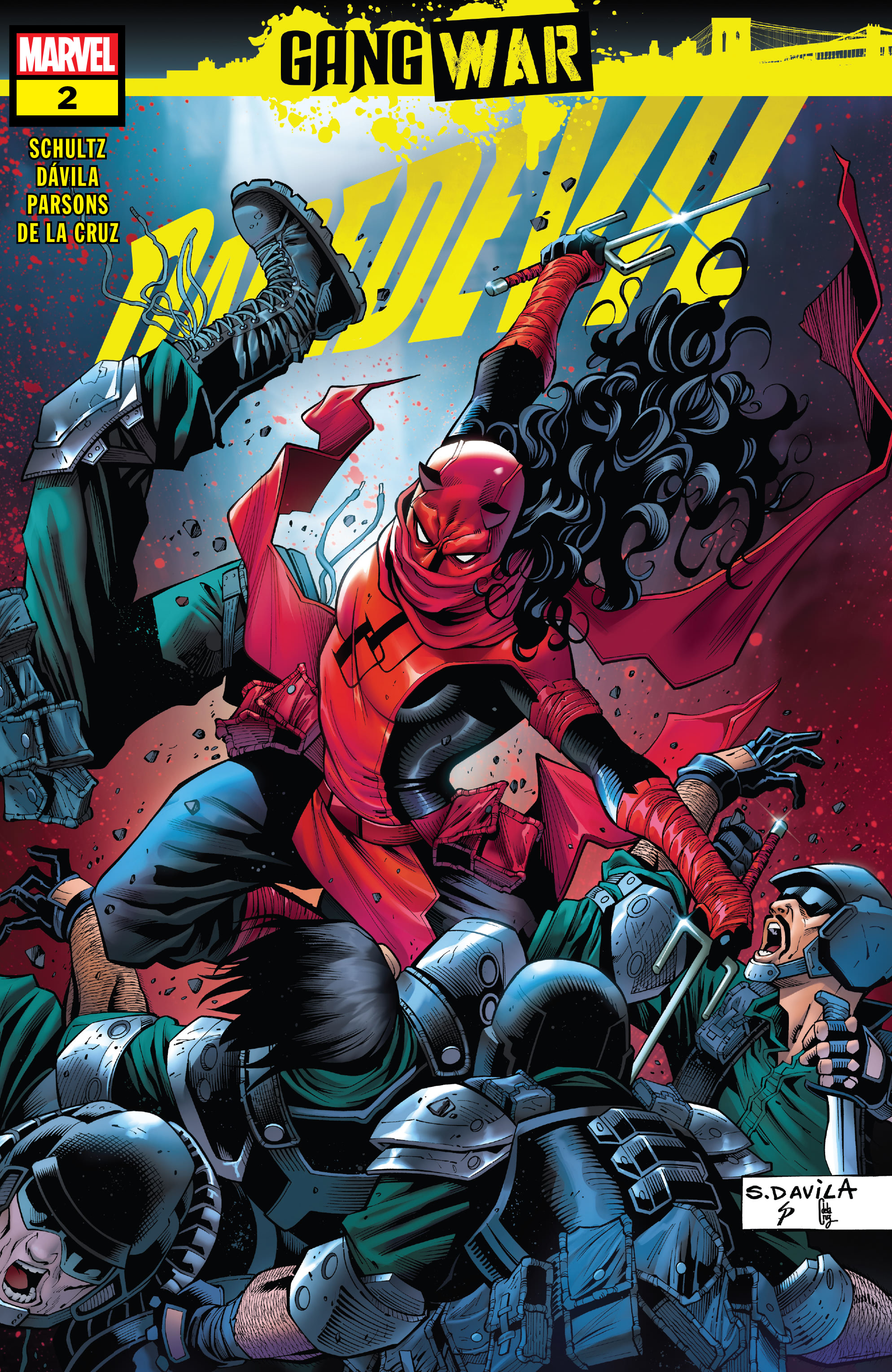Read online Daredevil: Gang War comic -  Issue #2 - 1
