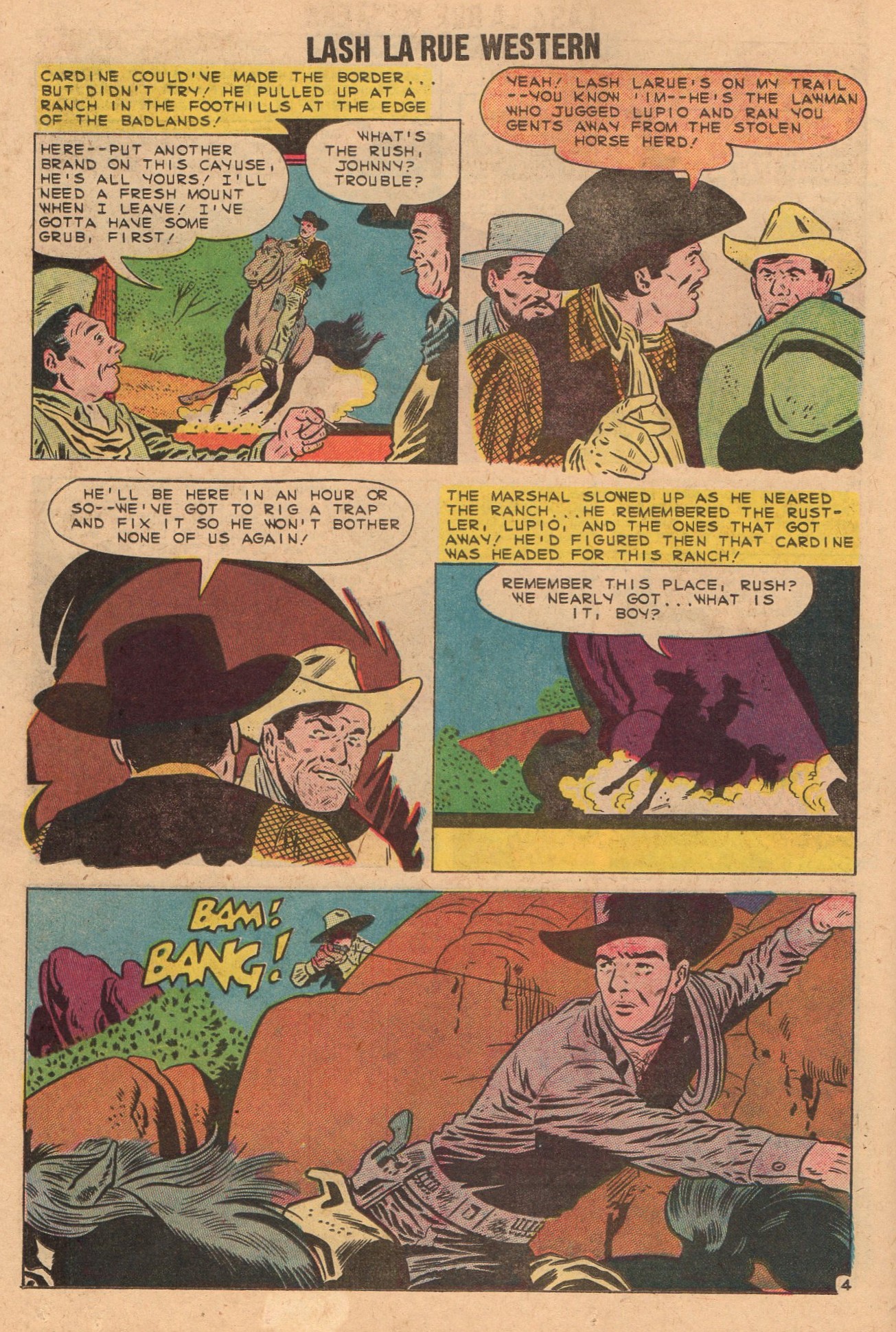 Read online Lash Larue Western (1949) comic -  Issue #74 - 26