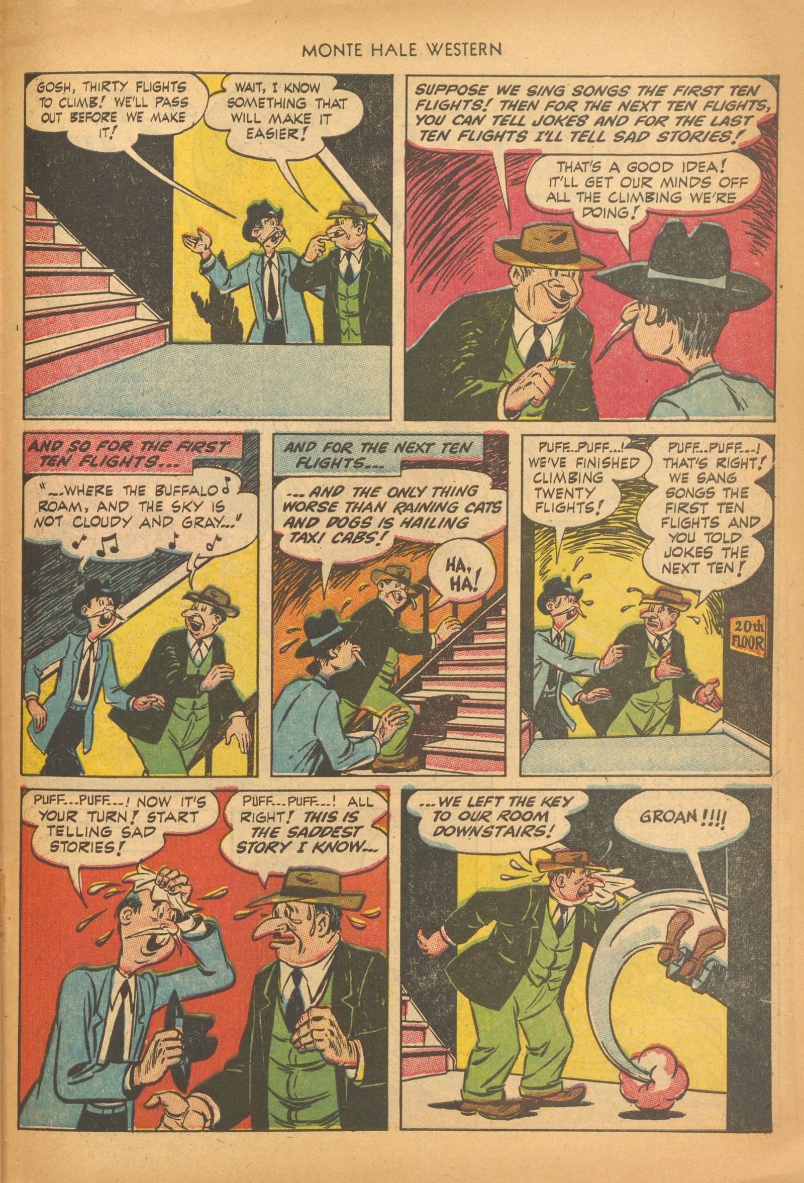 Read online Monte Hale Western comic -  Issue #78 - 27