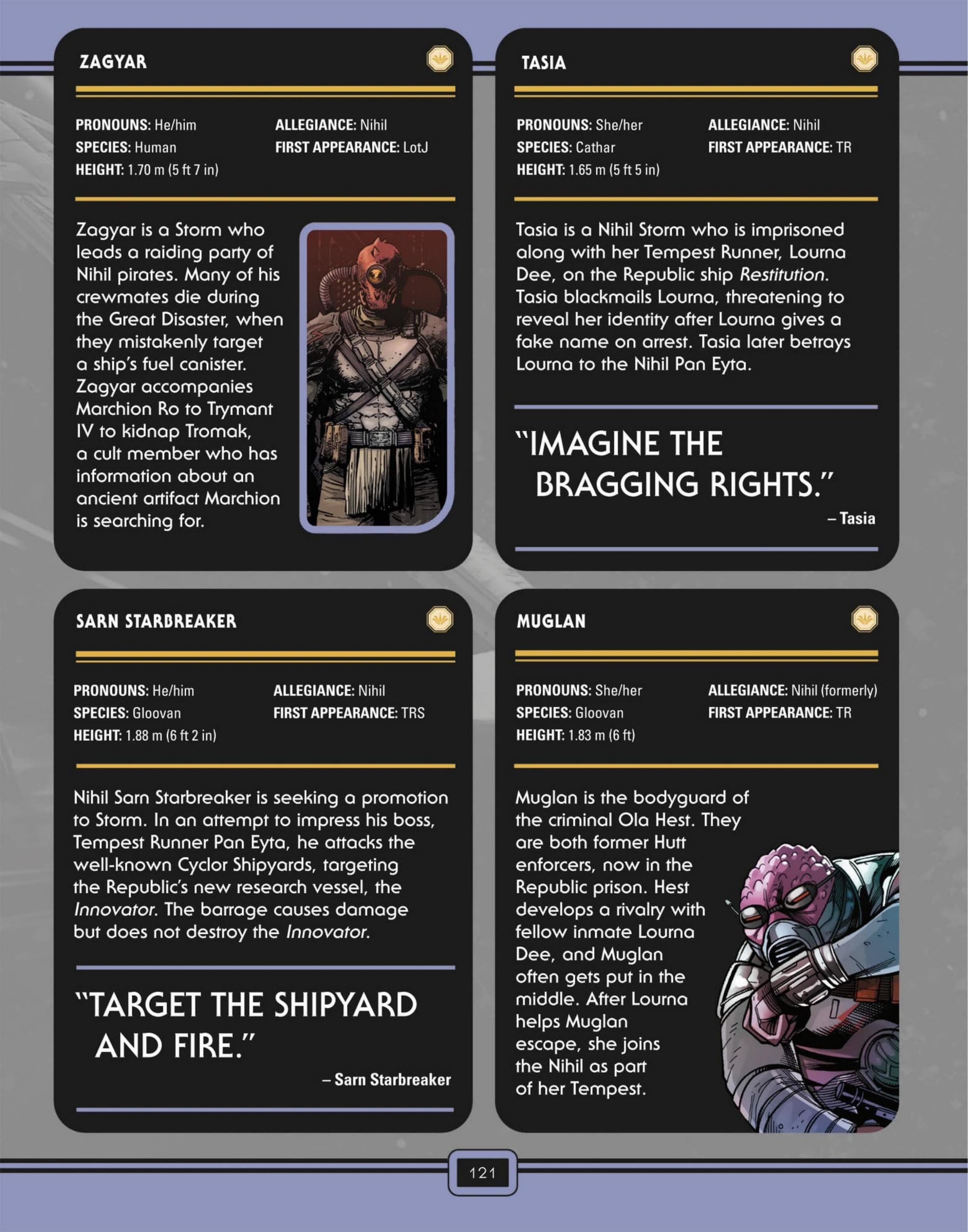 Read online Star Wars: The High Republic Character Encyclopedia comic -  Issue # TPB (Part 2) - 24