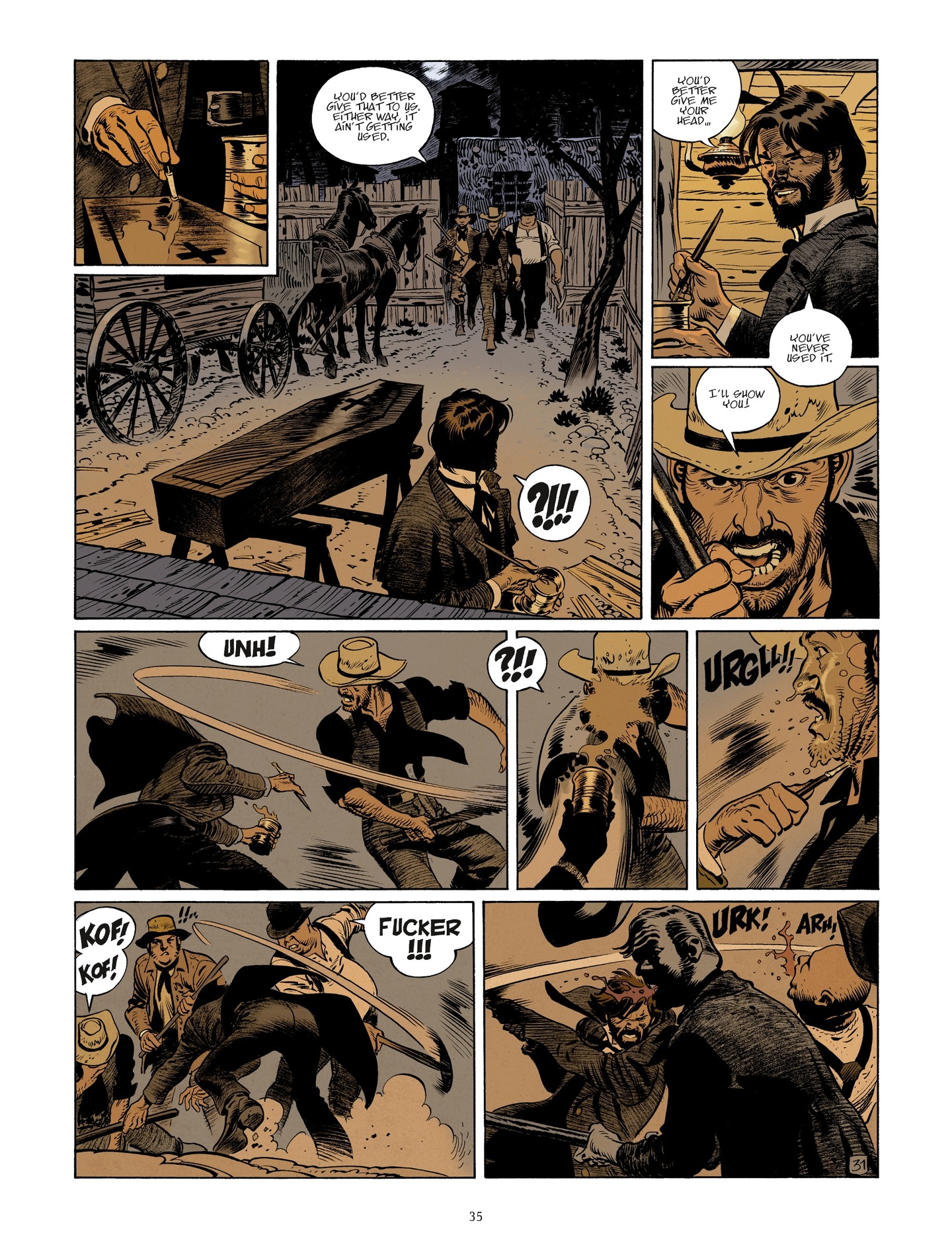 Read online Undertaker (2015) comic -  Issue #7 - 34