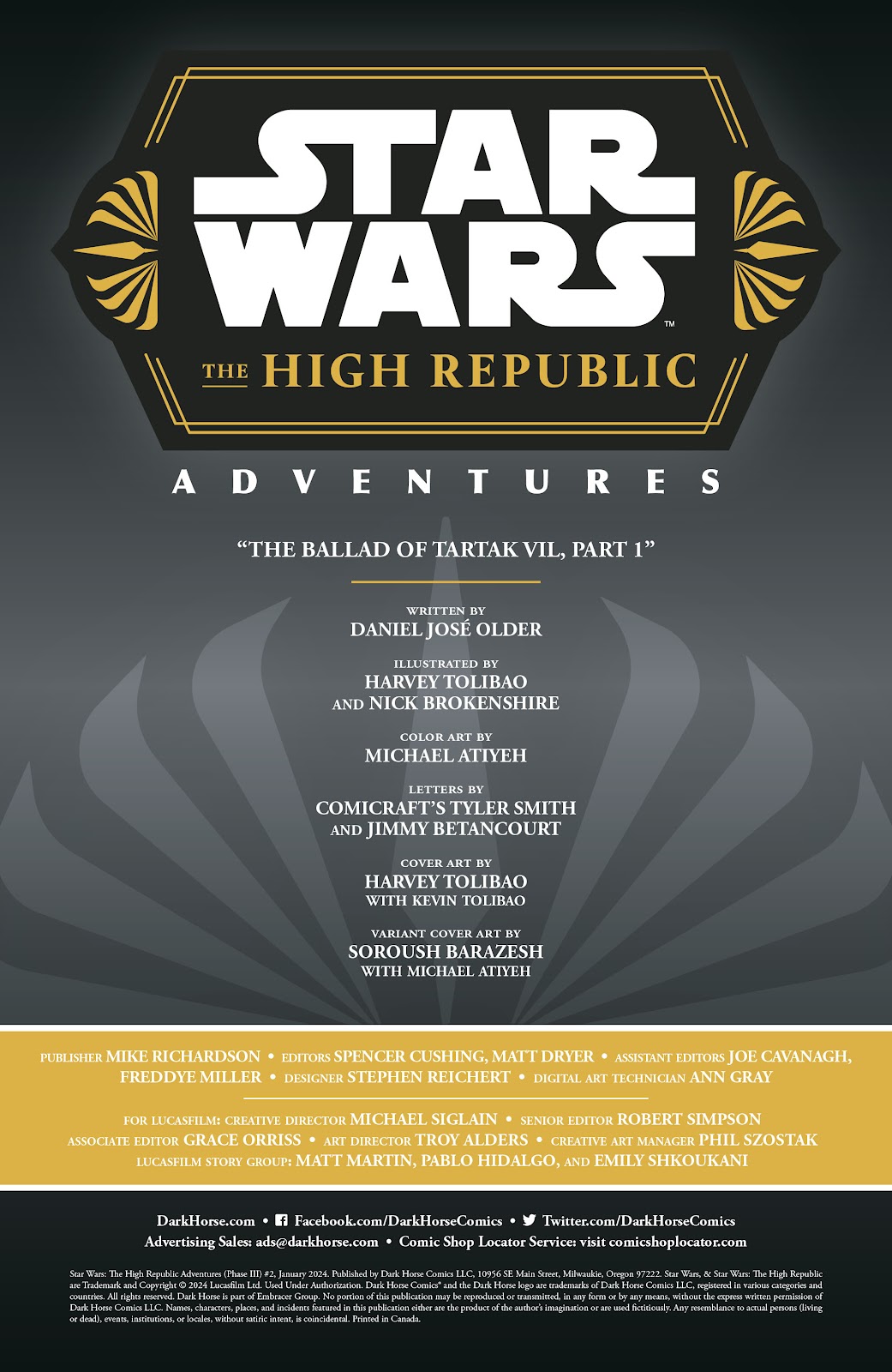 Star Wars: The High Republic Adventures (2023) issue 2 - Page 2