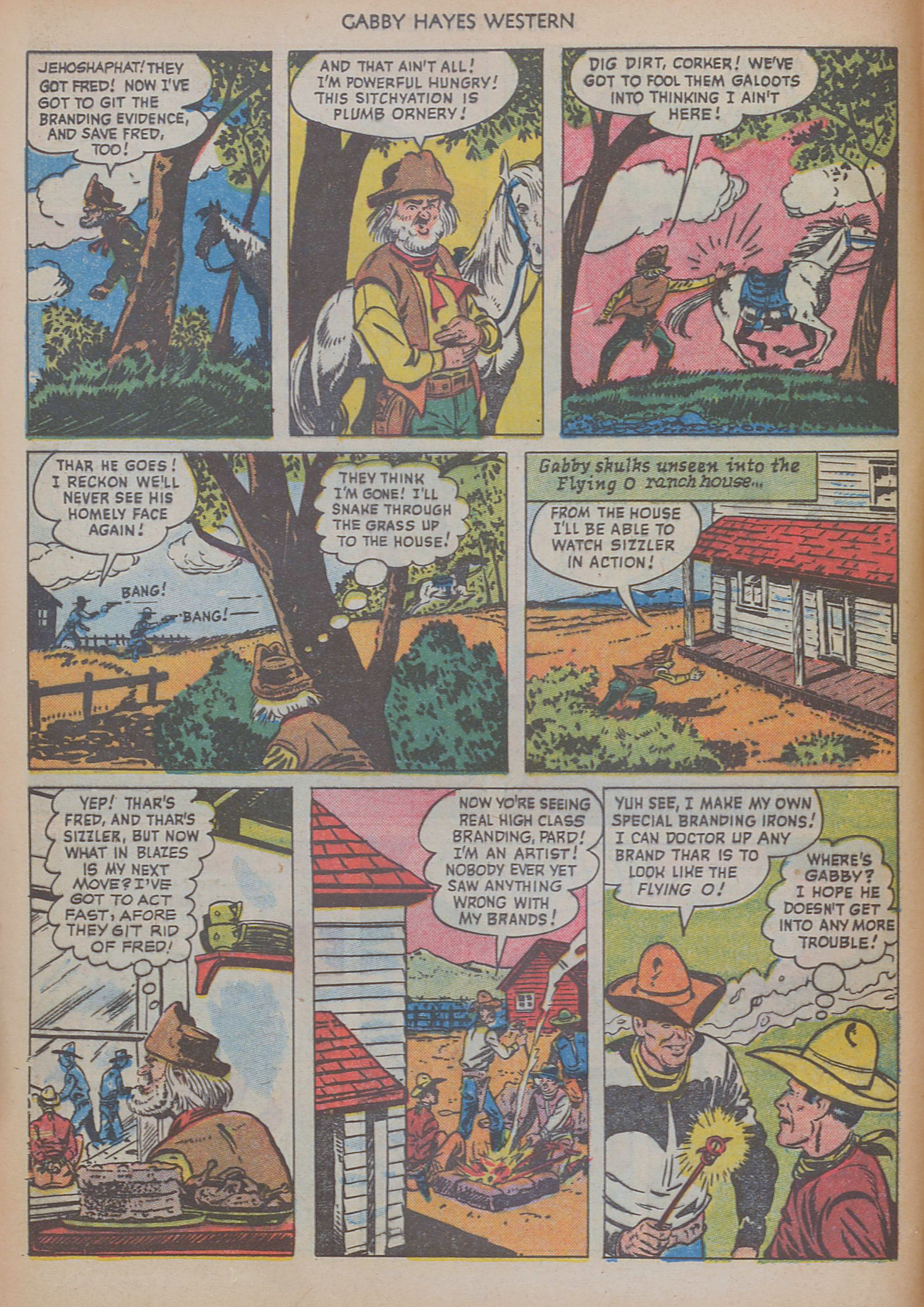 Read online Gabby Hayes Western comic -  Issue #22 - 8