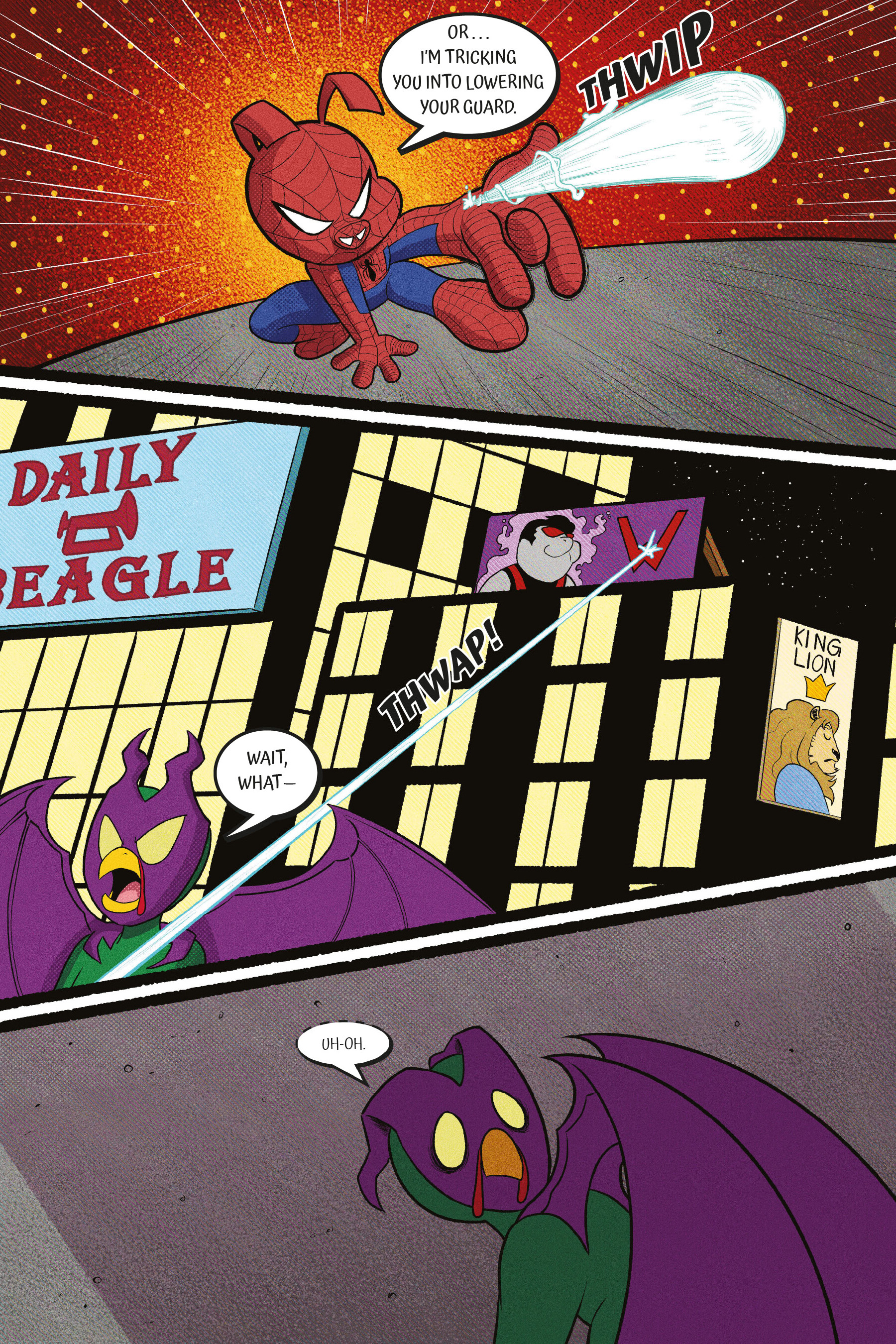 Read online Spider-Ham: A Pig in Time comic -  Issue # TPB - 63