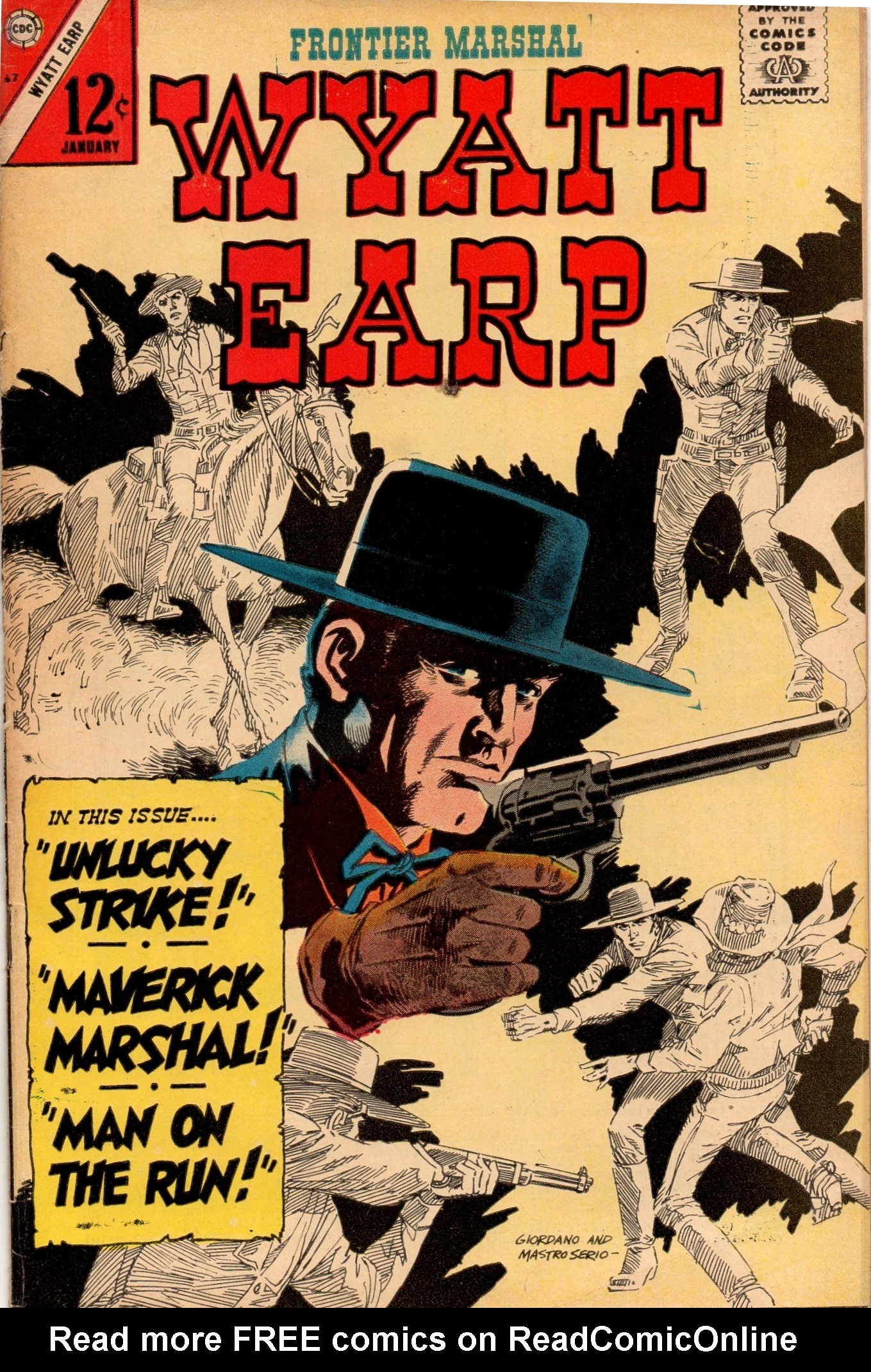 Read online Wyatt Earp Frontier Marshal comic -  Issue #67 - 1
