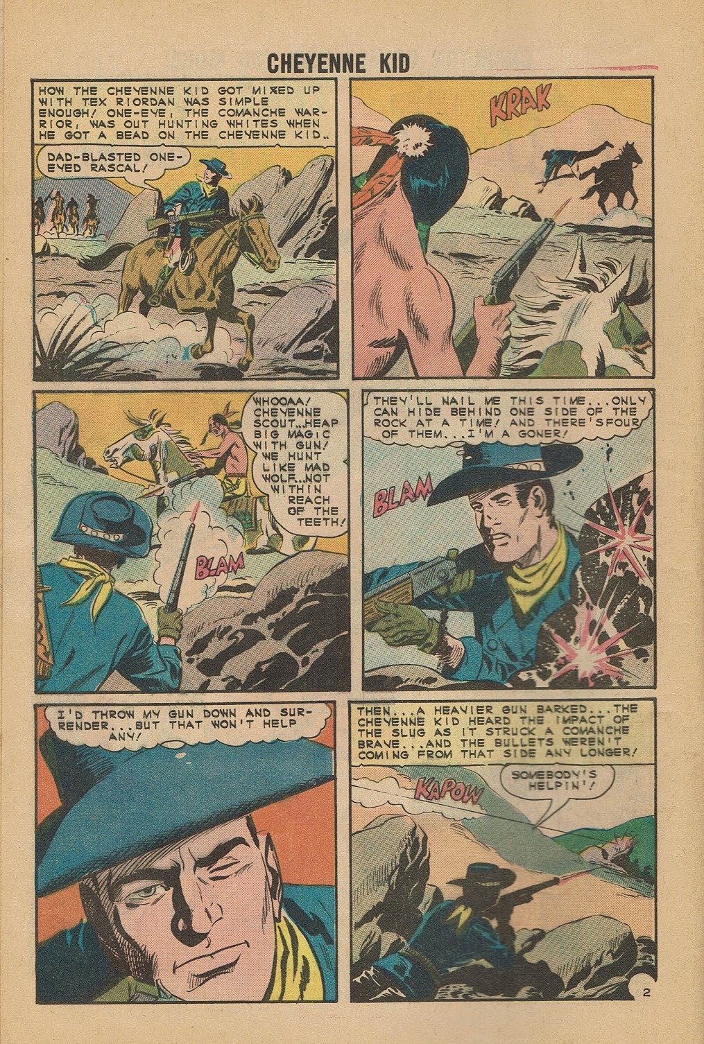 Read online Cheyenne Kid comic -  Issue #47 - 4