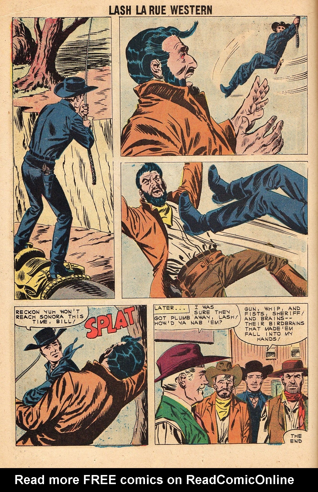 Read online Lash Larue Western (1949) comic -  Issue #84 - 16