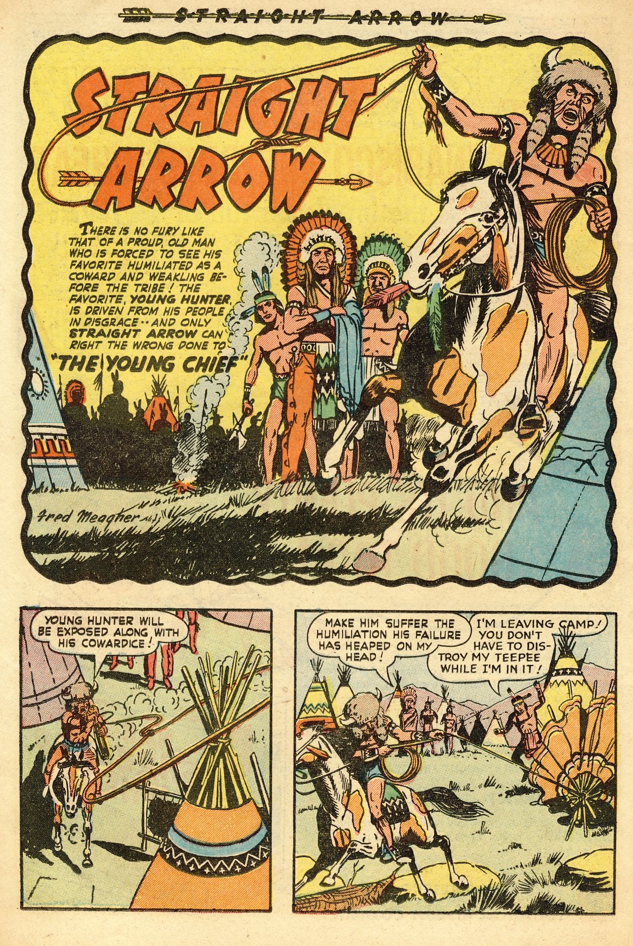 Read online Straight Arrow comic -  Issue #15 - 26
