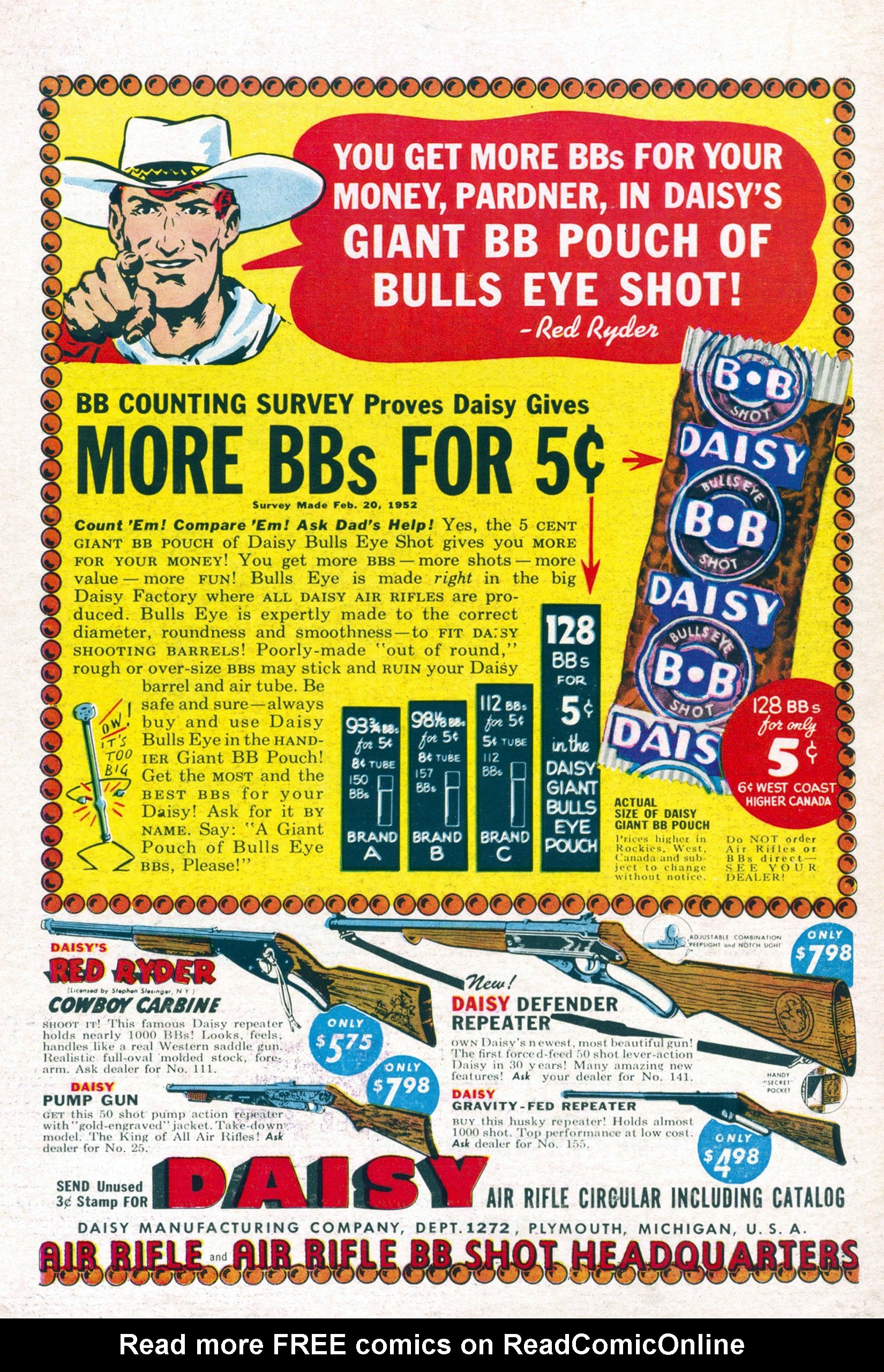 Read online Tom Mix Western (1948) comic -  Issue #58 - 36