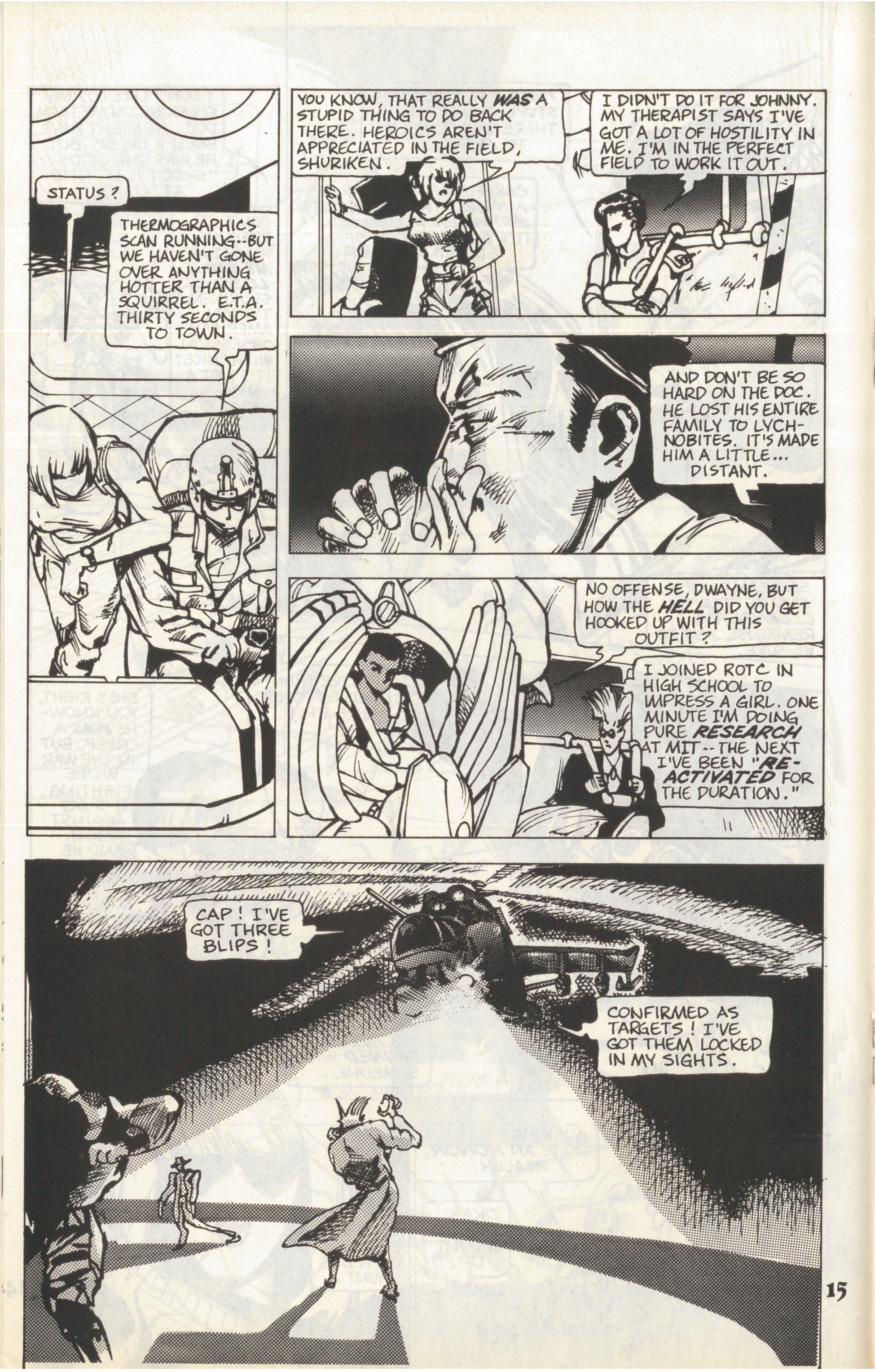 Read online Shuriken (1991) comic -  Issue #6 - 18
