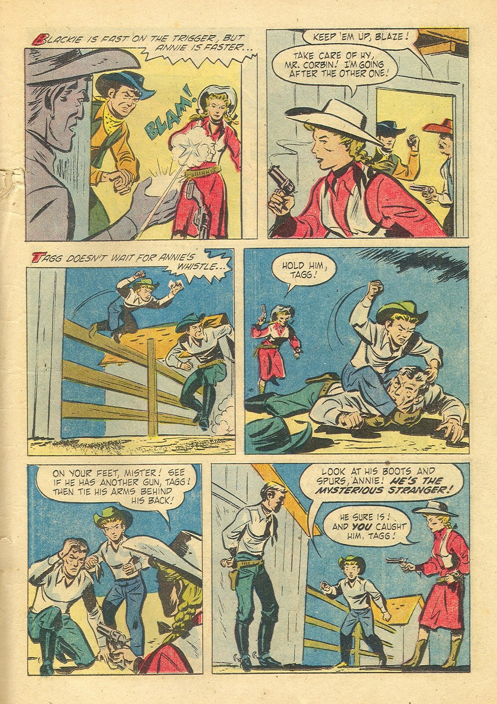 Read online Annie Oakley & Tagg comic -  Issue #5 - 19