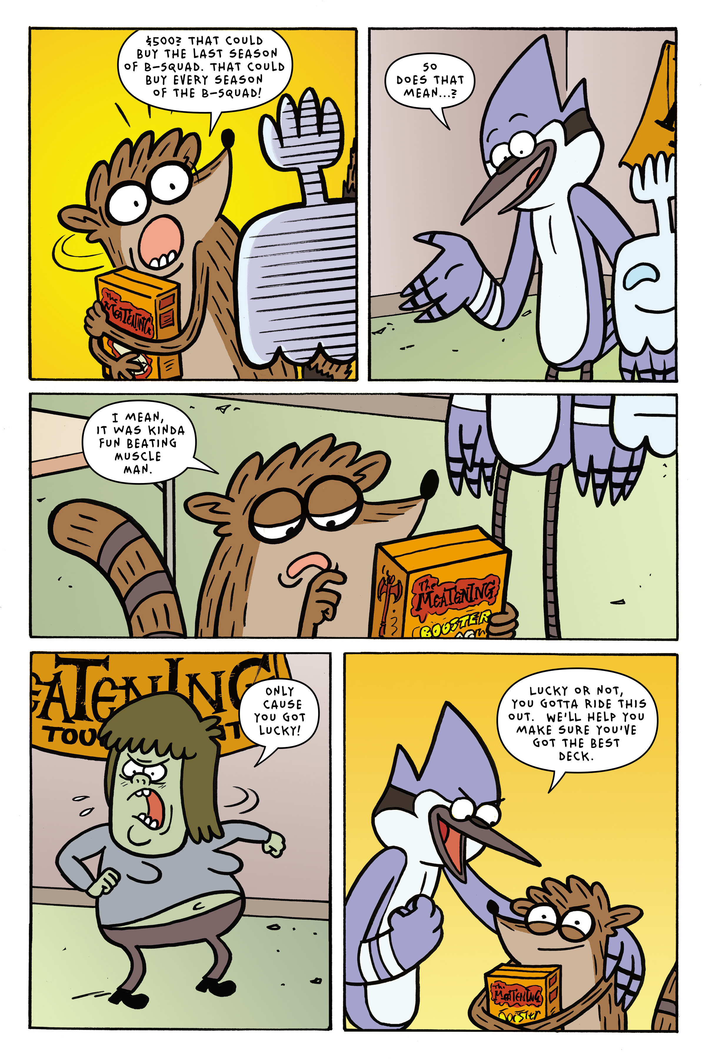Read online Regular Show: The Meatening comic -  Issue # TPB - 39