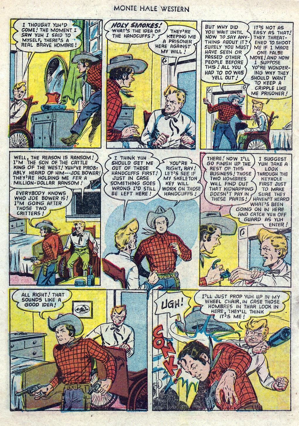 Read online Monte Hale Western comic -  Issue #82 - 30