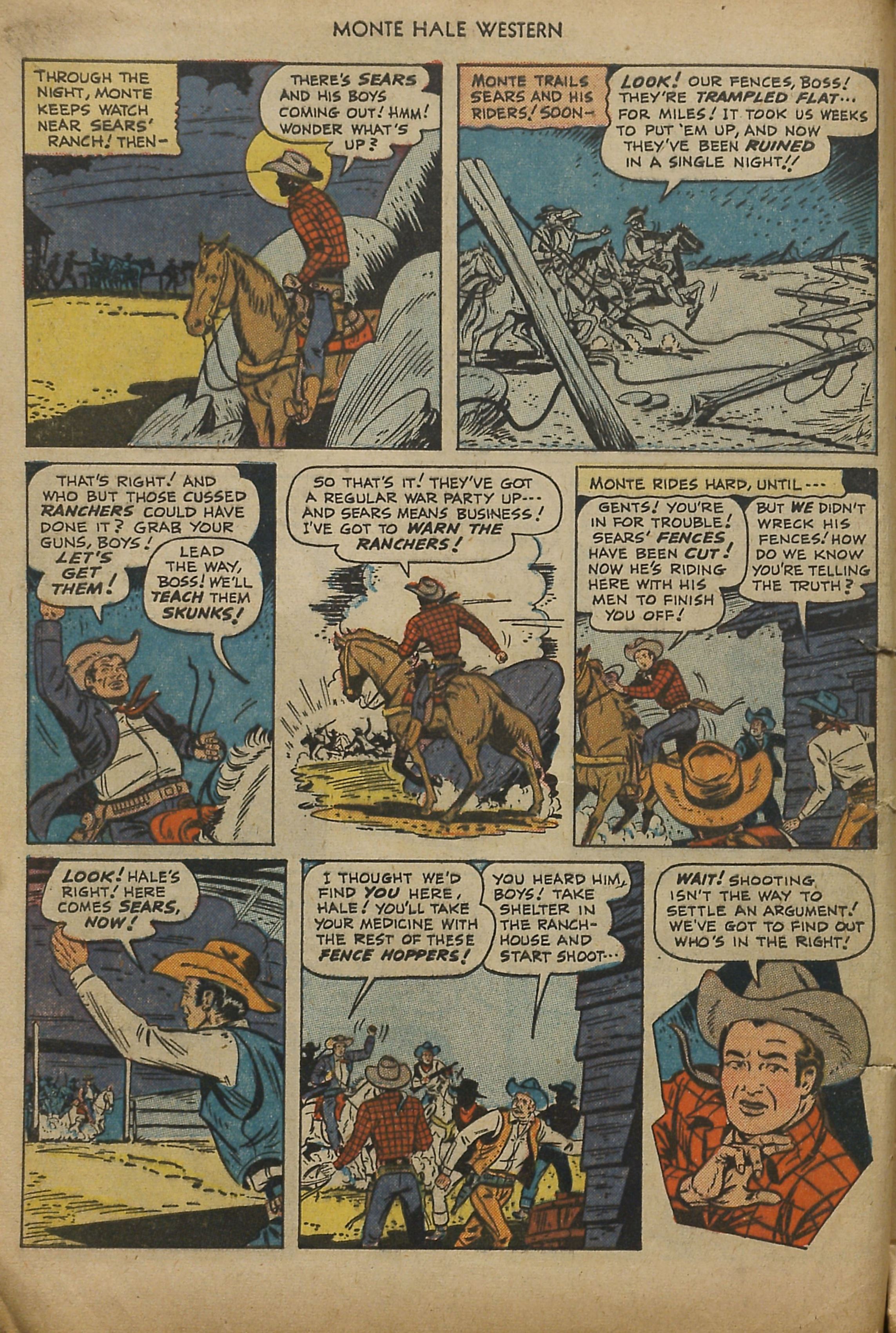 Read online Monte Hale Western comic -  Issue #45 - 9