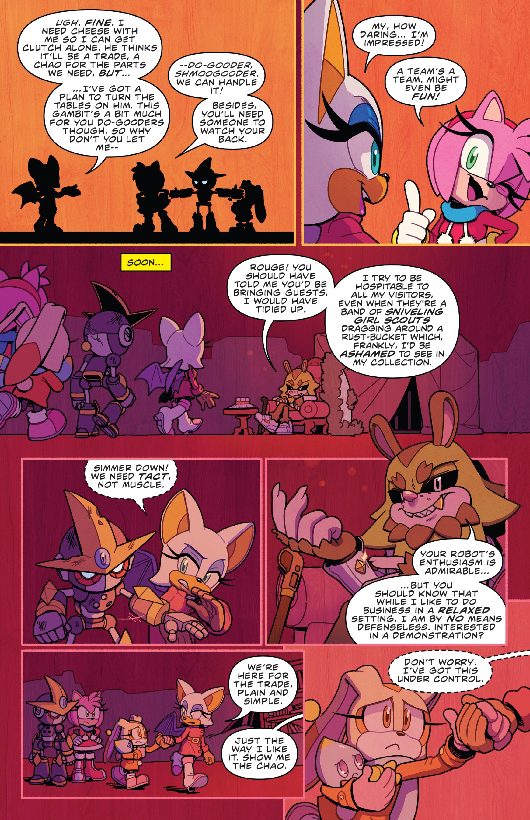 Read online Sonic the Hedgehog: Sonic & Tails: Best Buds Forever comic -  Issue # TPB - 62