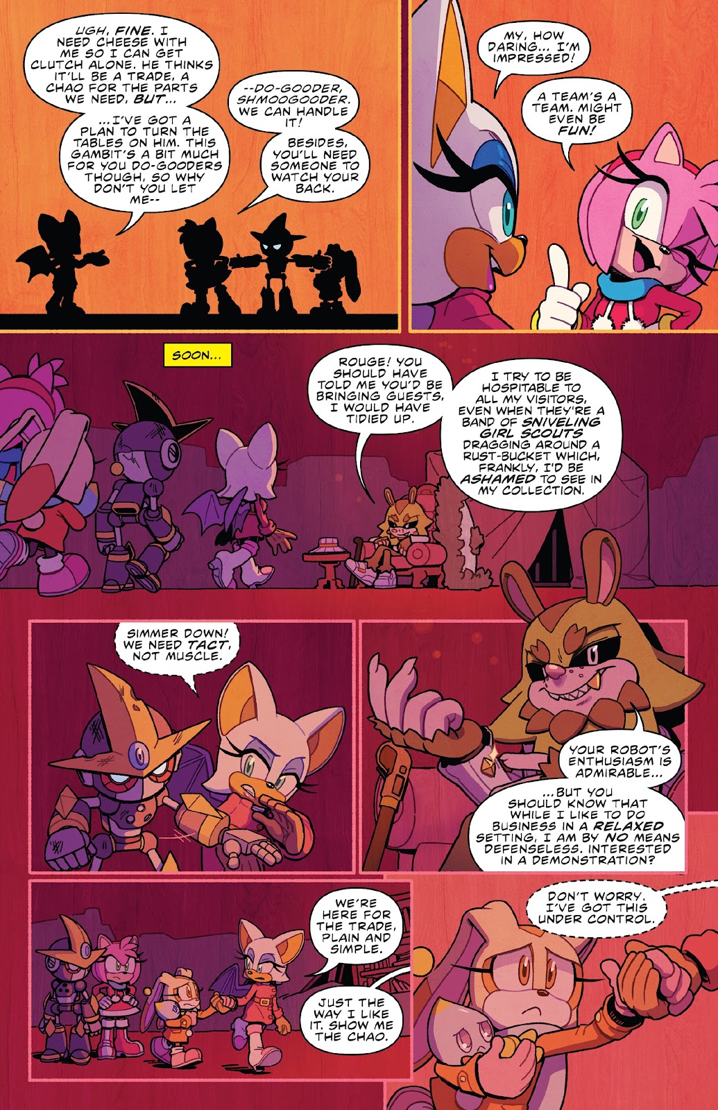 Sonic the Hedgehog: Sonic & Tails: Best Buds Forever issue TPB - Page 62
