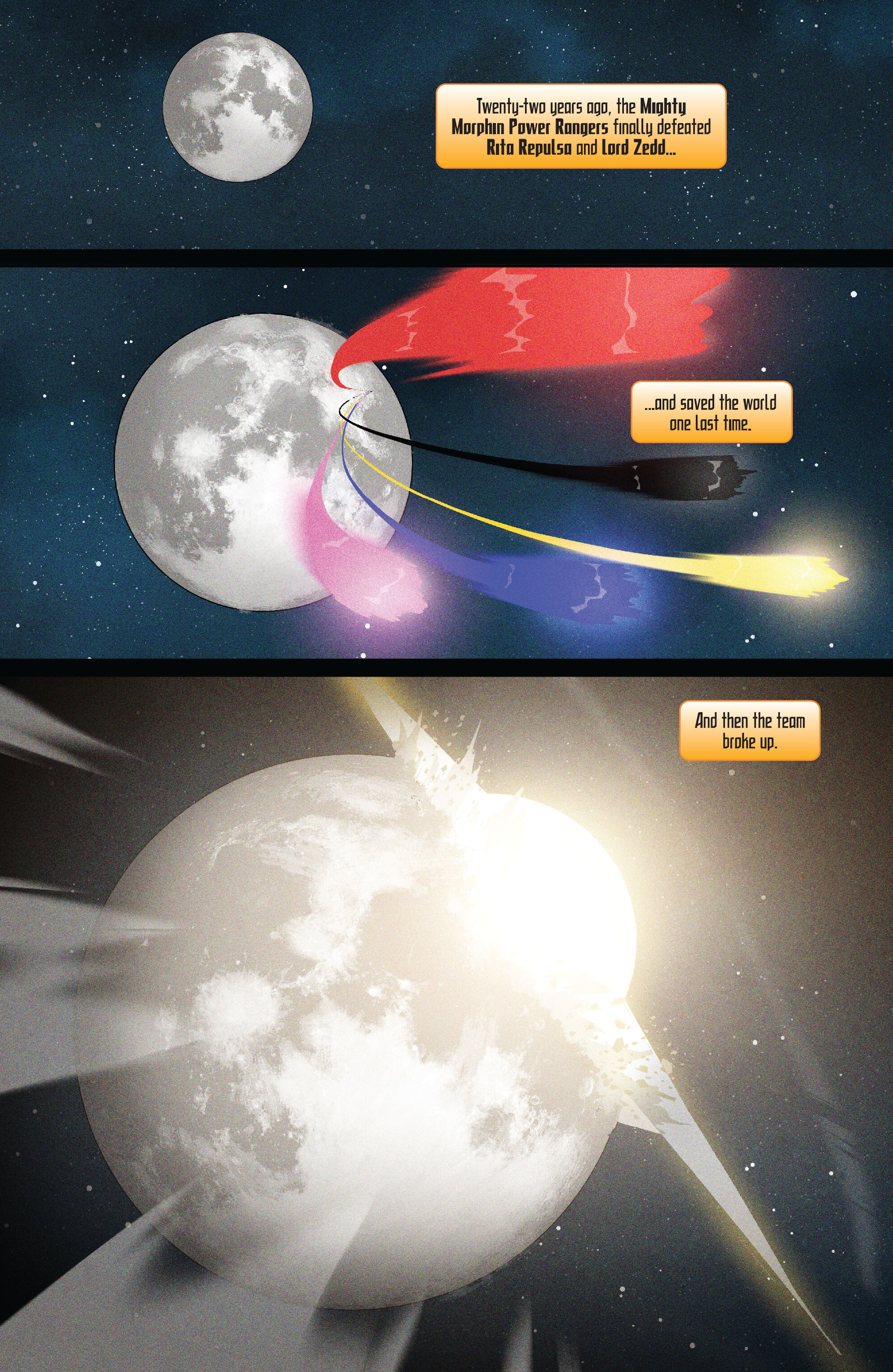 Read online Mighty Morphin Power Rangers: The Return comic -  Issue #1 - 3
