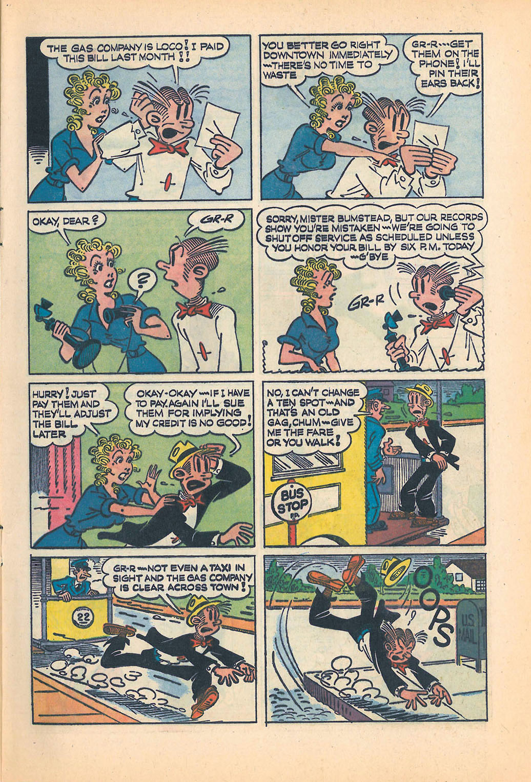 Read online Blondie Comics (1960) comic -  Issue #149 - 13
